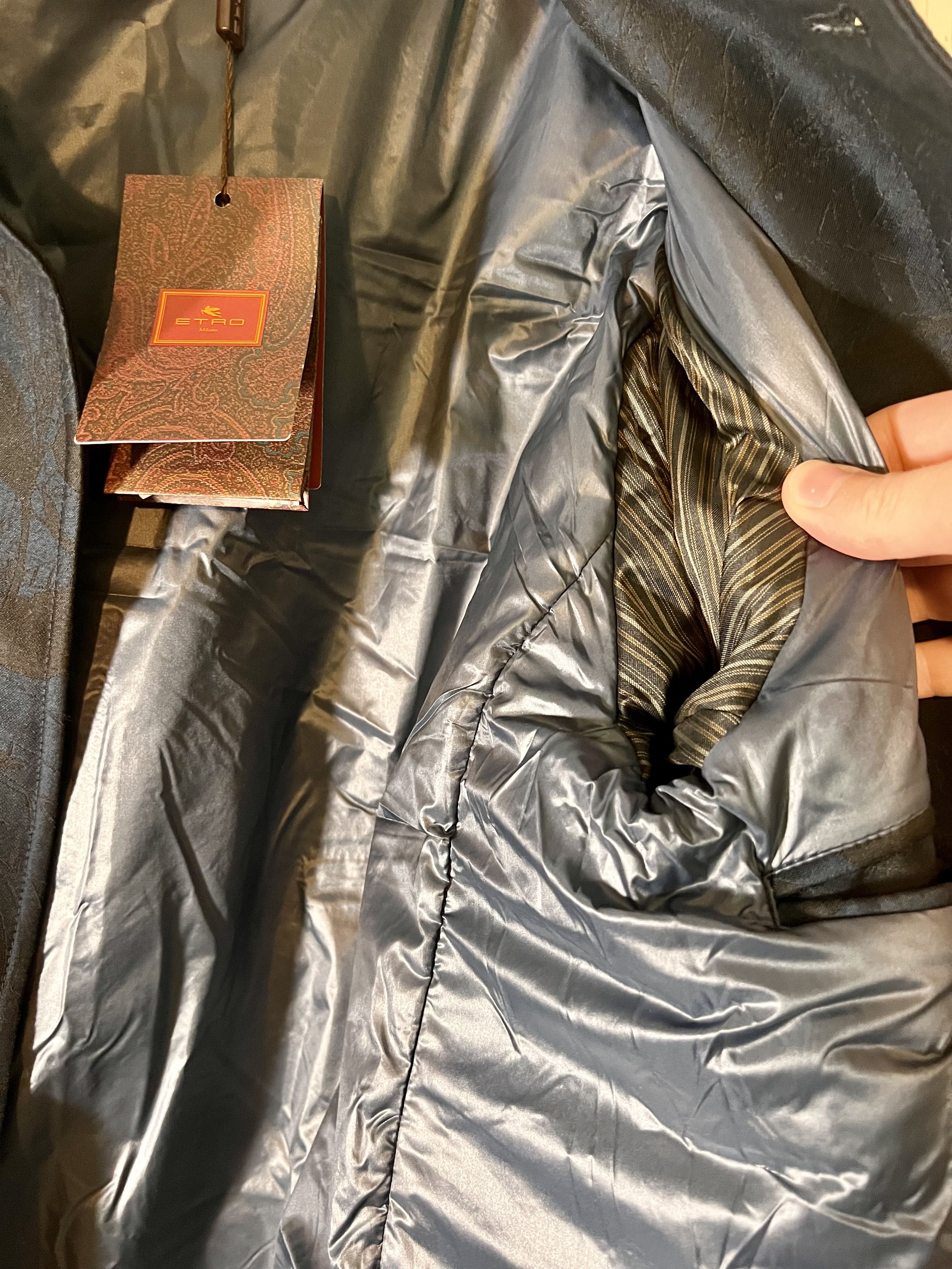 Etro Etro Thick Raincoat/Parka Size 50 Made in Italy Size US M / EU 48-50 / 2 - 9 Thumbnail