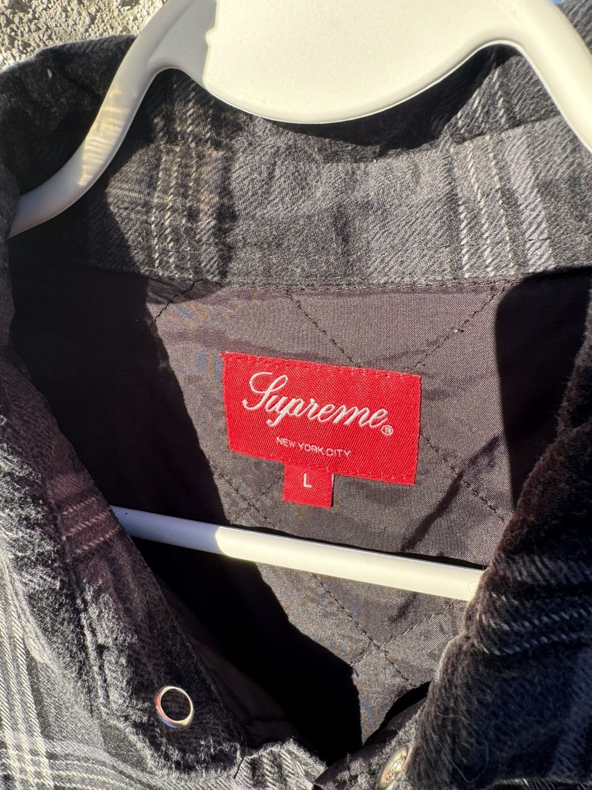Supreme Supreme independent quilted flannel Size US M / EU 48-50 / 2 - 2 Thumbnail