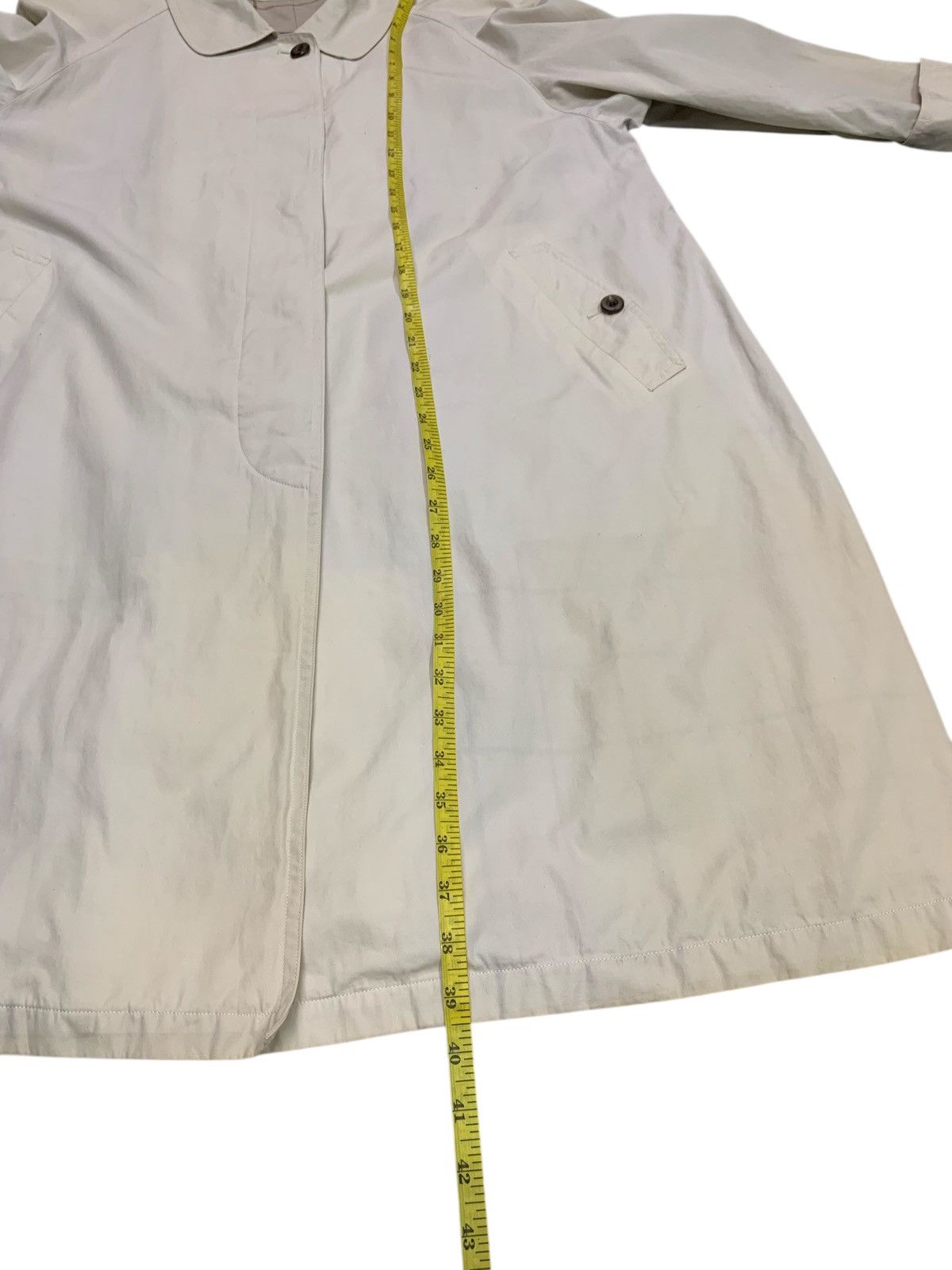Burberry Rare Vintage 90's Burberry's Button Ups Long Jacket Size US L / EU 52-54 / 3 - 12 Thumbnail