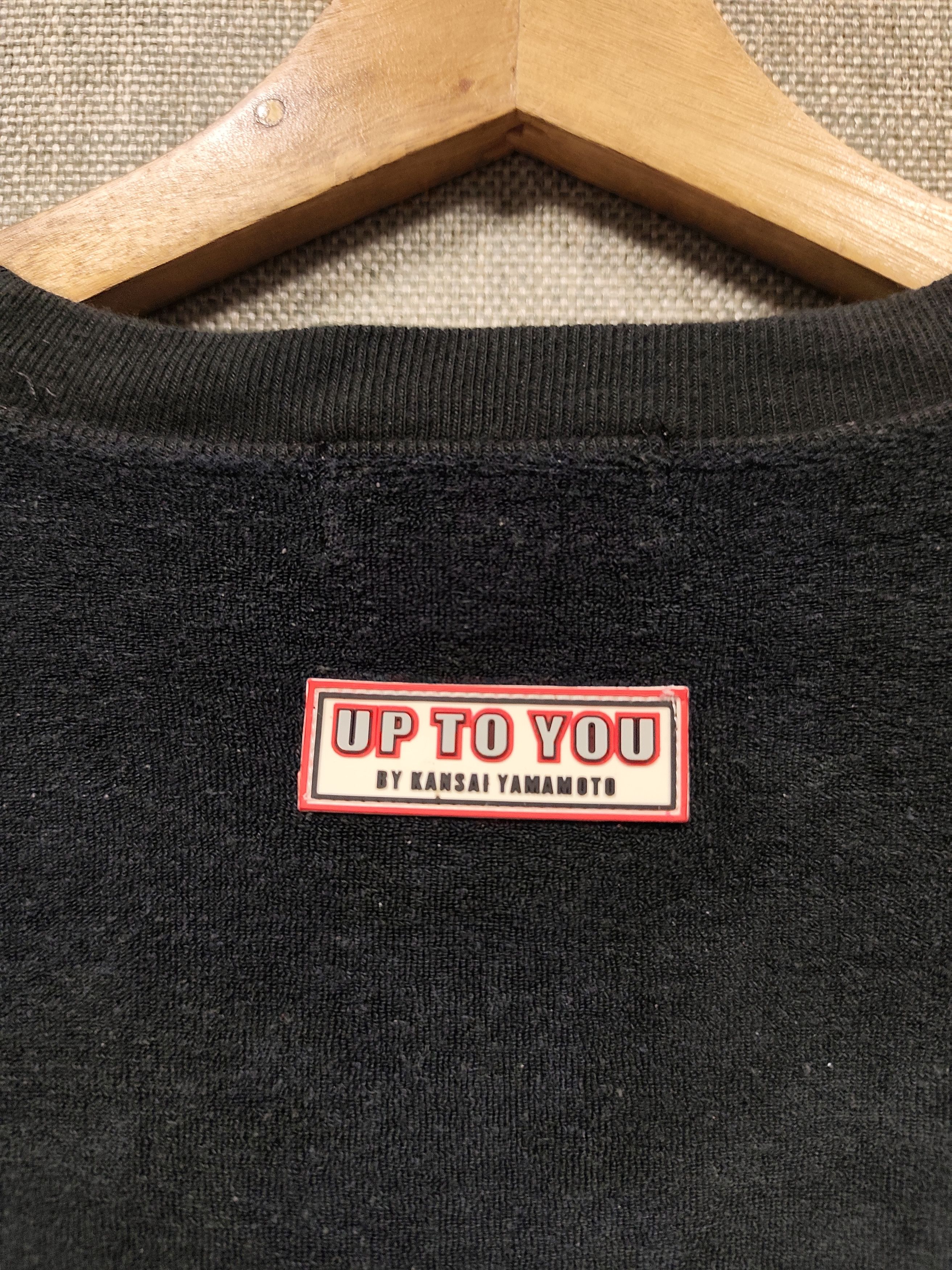 Kansai Yamamoto Kansai Yamamoto logo embroidery fleece shirt Size US XL / EU 56 / 4 - 4 Thumbnail