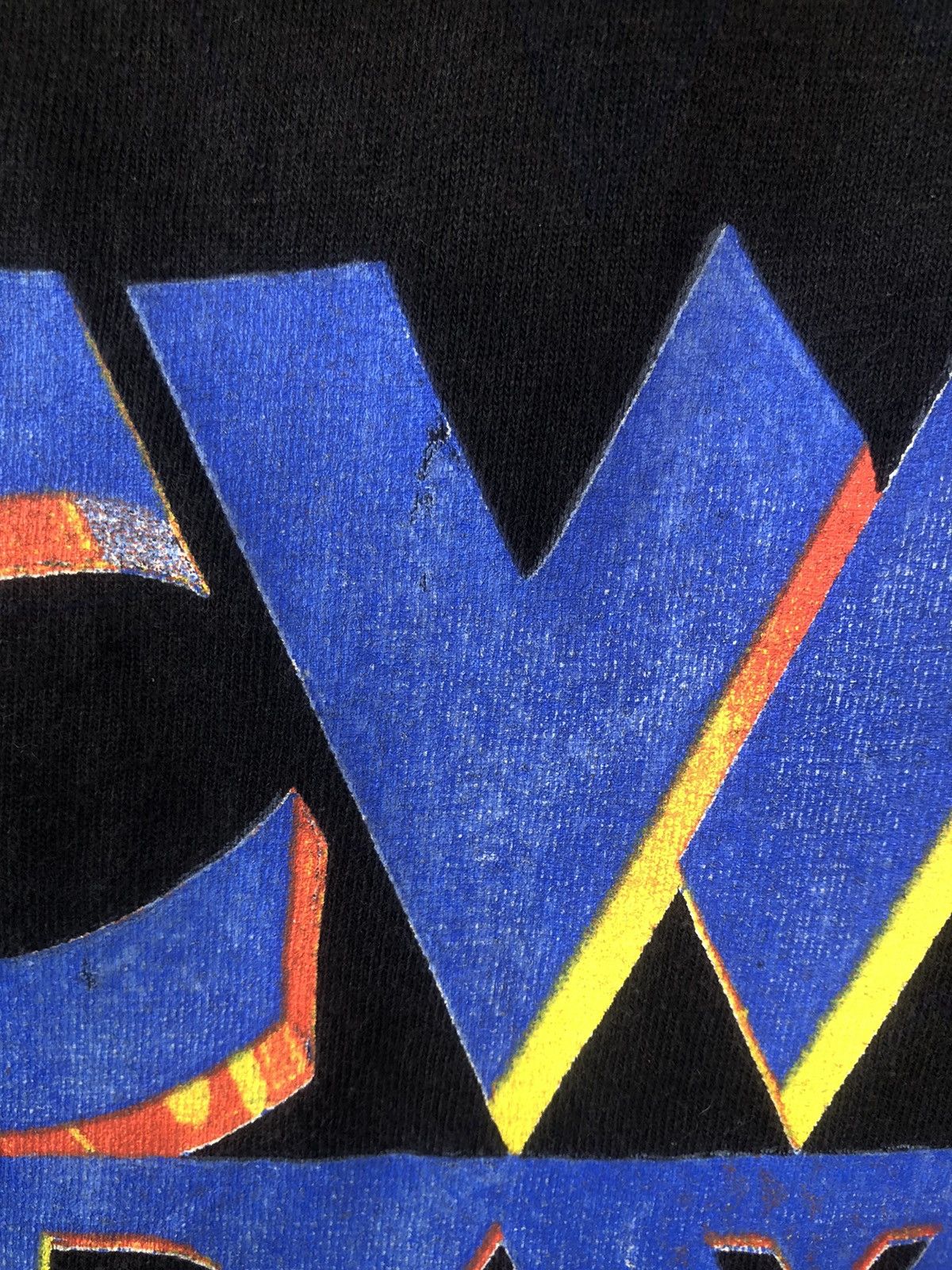 Vintage Vintage 90s WCW MONDAY JERICHO Wrestling Tee Size US XXL / EU 58 / 5 - 4 Thumbnail
