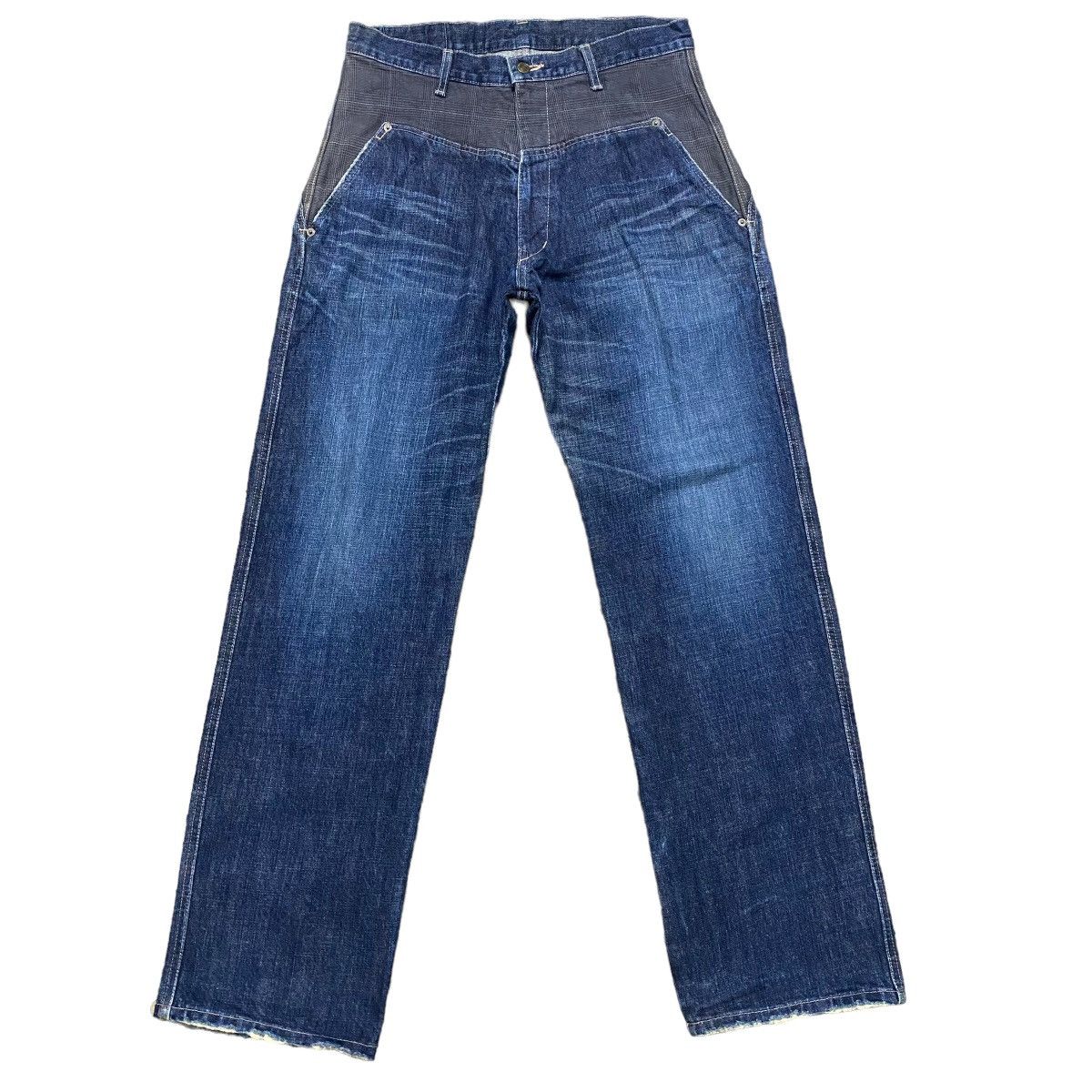 Japanese Brand Japanese Brand HIGHBROW Hybrid Denim Jeans Size US 32 / EU 48 - 1 Thumbnail