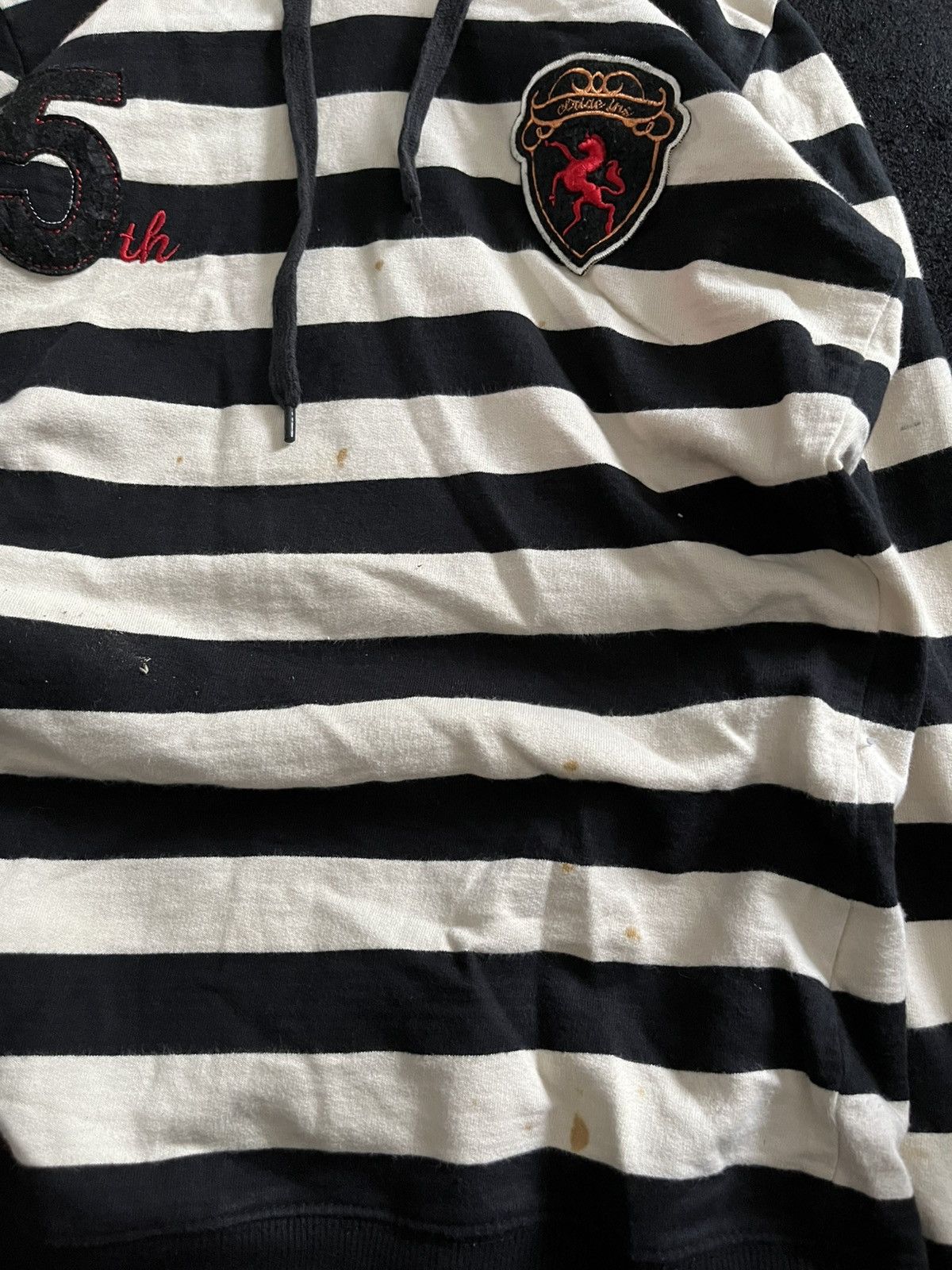 If Six Was Nine Japanese clride striped y2k hoodie Size US M / EU 48-50 / 2 - 4 Thumbnail