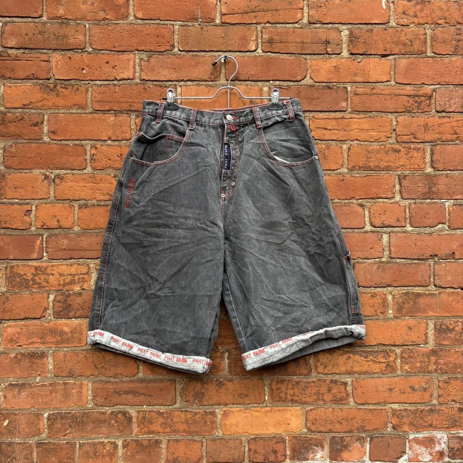 vintage phat farm Jean shorts 00s 32