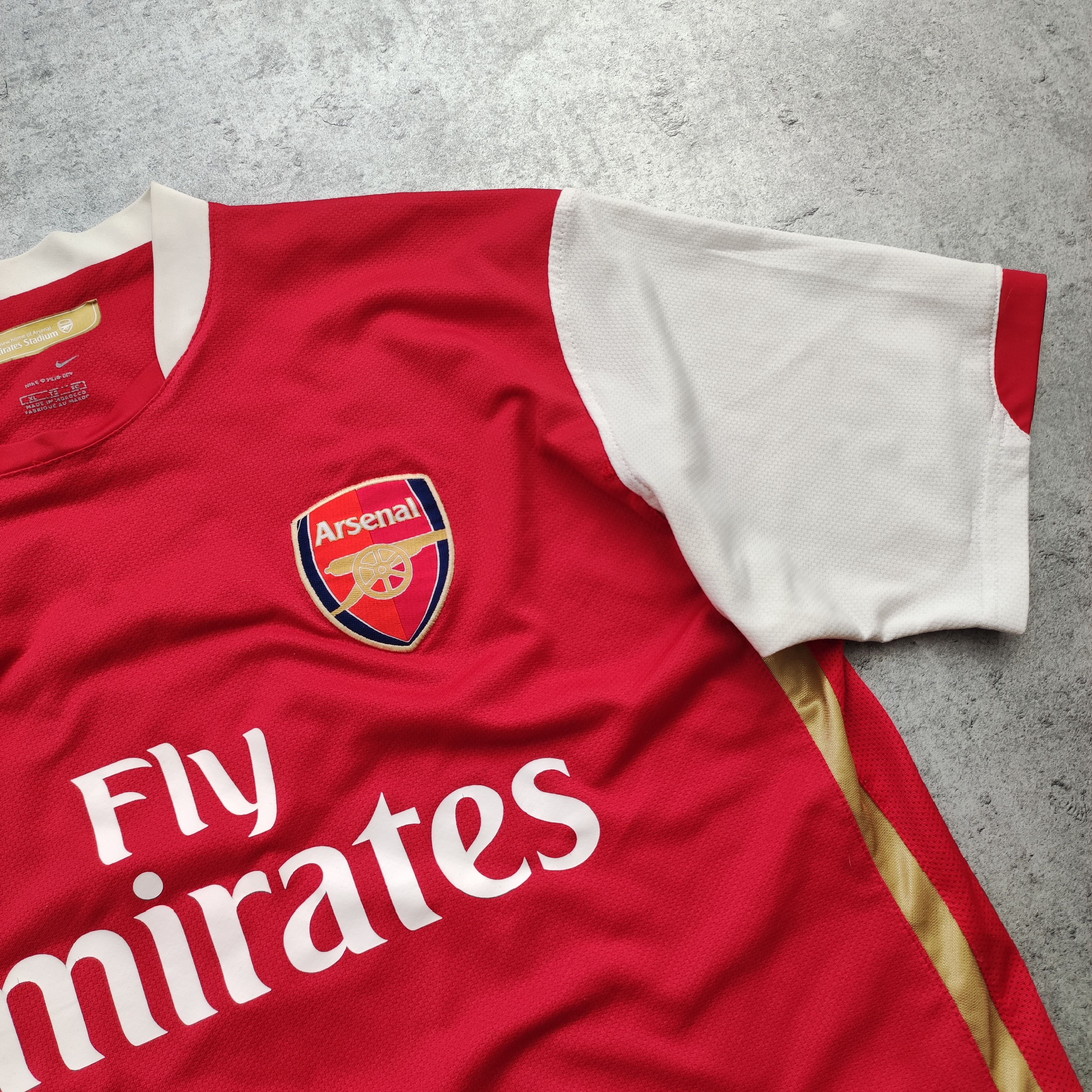 Nike × Vintage Vintage RARE Nike #7 Thomas Rosicky 2006 Home Jersey Size US XL / EU 56 / 4 - 5 Thumbnail