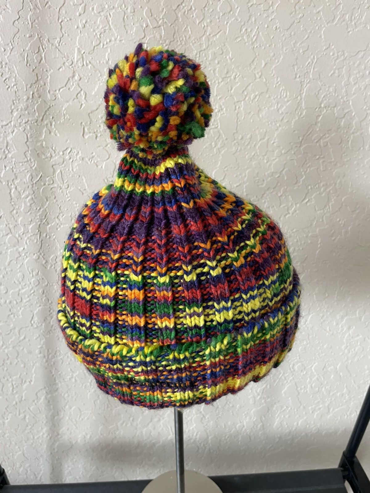 Supreme Multi Color beanie w Pom Pom Size ONE SIZE - 3 Thumbnail