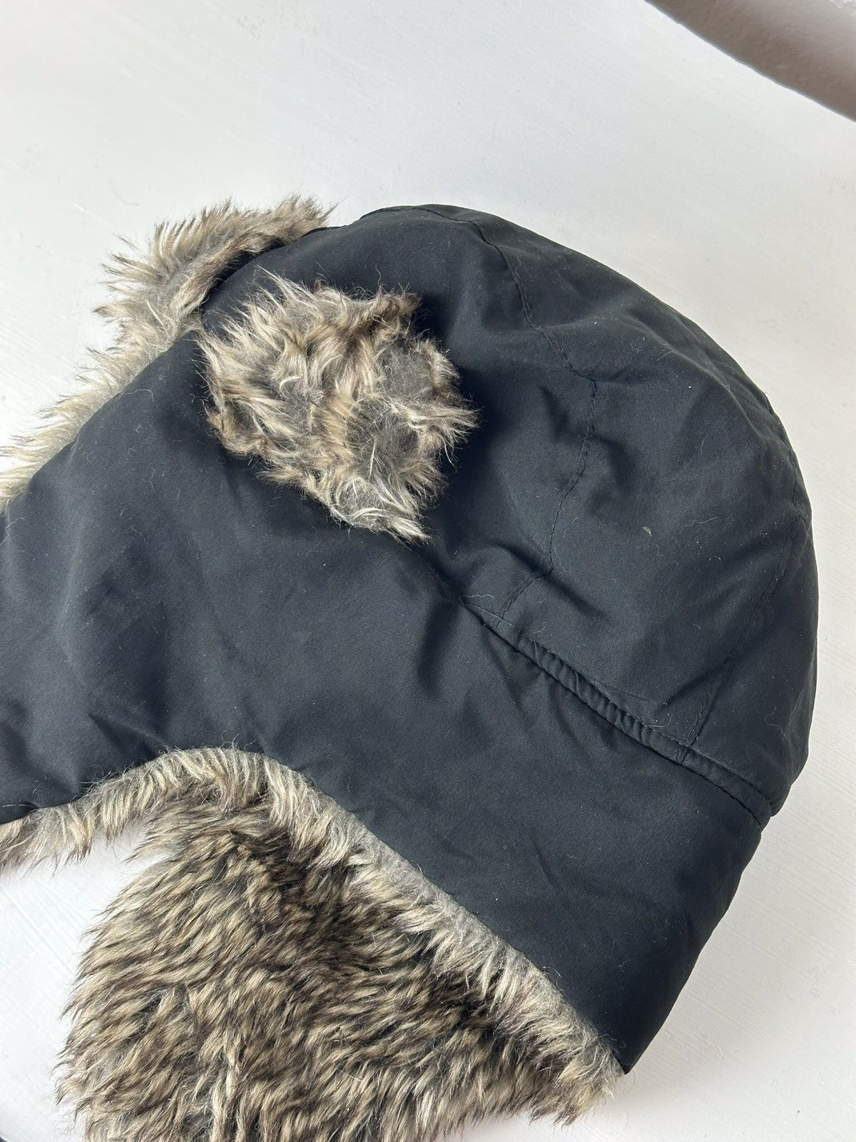 Vintage Ushanka Trapper Hat Furry Mohair Fuzzy Fur Hat Y2K Size ONE SIZE - 7 Thumbnail