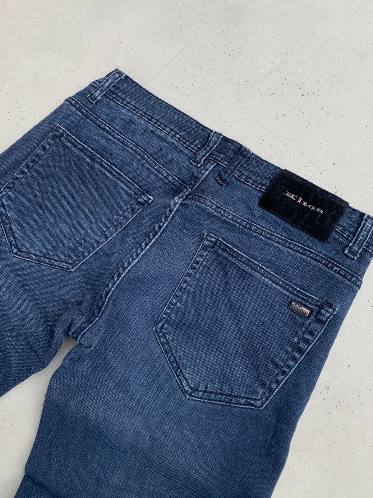 Kiton Jeans Vintage Old Money Style Luxury Denim Italy