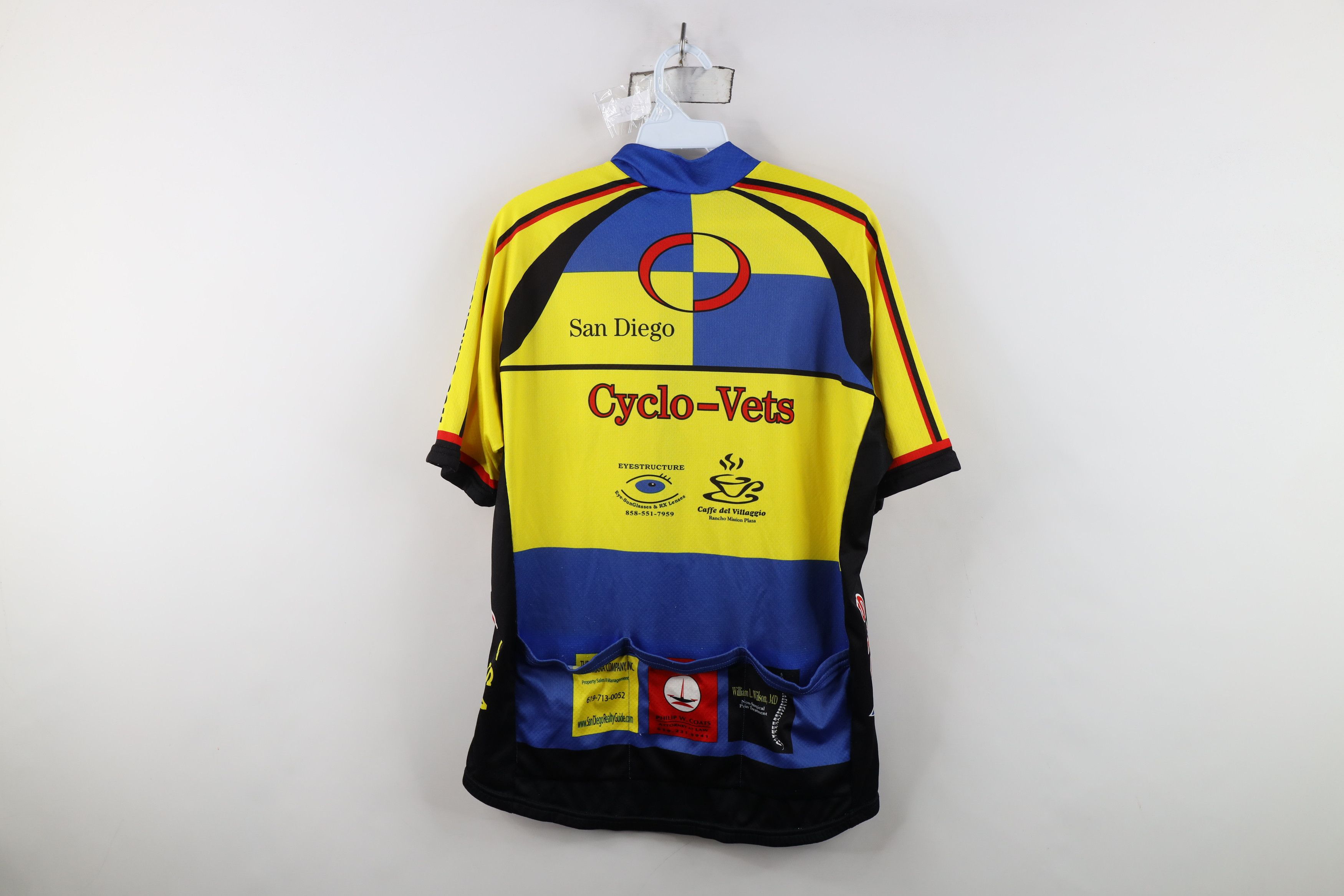 Vintage Squadra San Diego DLS USA Pro Racing Cycling Jersey USA Size US L / EU 52-54 / 3 - 14 Thumbnail