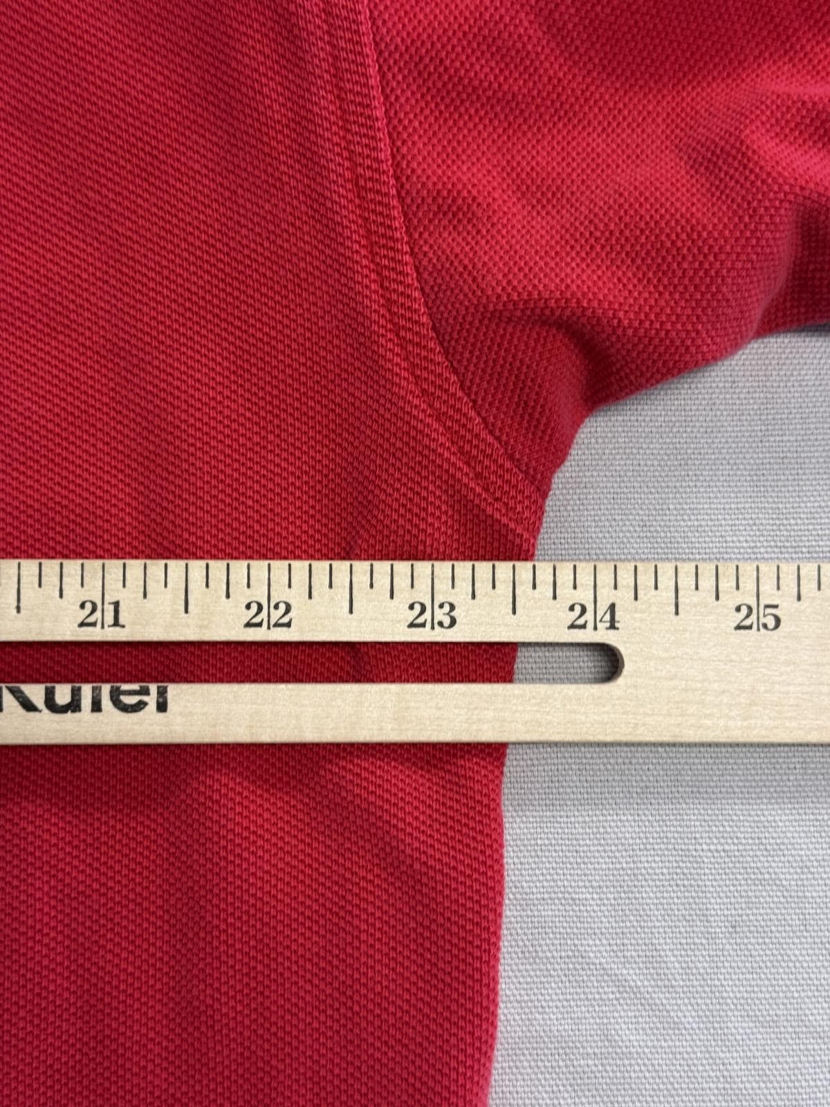 Tommy Hilfiger Y2K Tommy Hilfiger Red Polo Hilfiger Embroidered - XL Size US XL / EU 56 / 4 - 7 Thumbnail