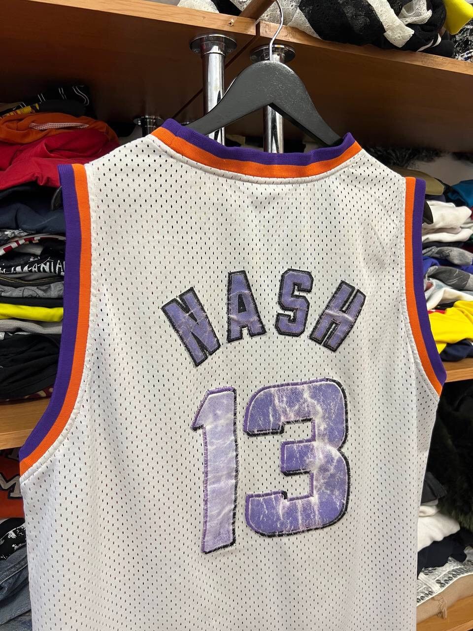 NBA Vintage Phoenix Suns Steve Nash Y2K Jersey Size US XL / EU 56 / 4 - 10 Thumbnail