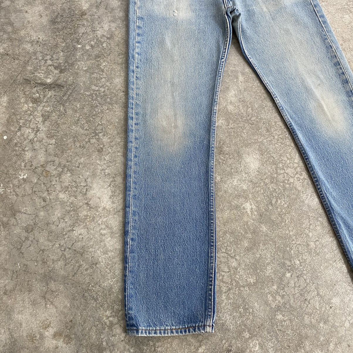 Levi's Size 31x30.5 VTG 90’s Levis 501xx Light Blue Jeans Size US 31 - 6 Thumbnail