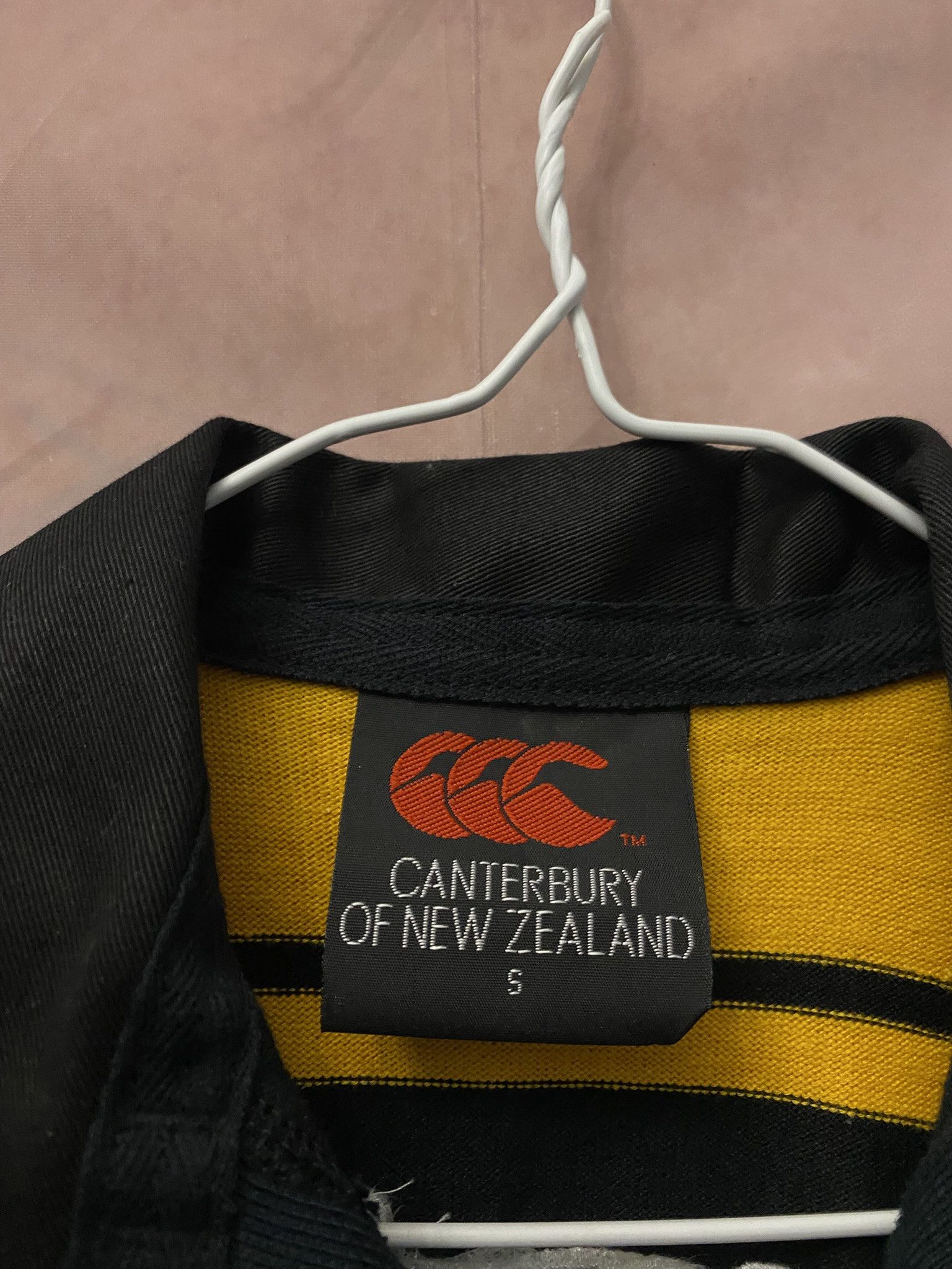 Canterbury of New Zealand × Vintage London Wasps Rugby Vintage Jersey Canterbury Of New Zealand Size US S / EU 44-46 / 1 - 3 Thumbnail