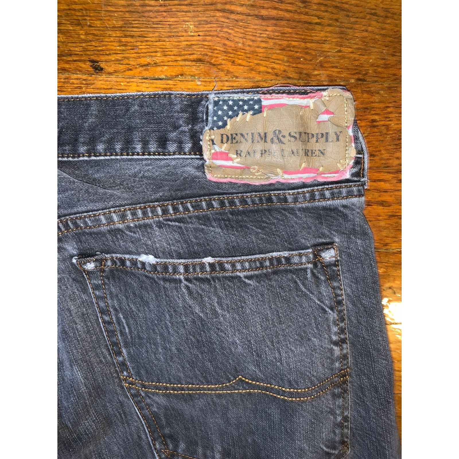 Denim & Supply Ralph Lauren Ralph Lauren Denim & Supply Jeans 36x32 Dark Size US 36 / EU 52 - 9 Thumbnail