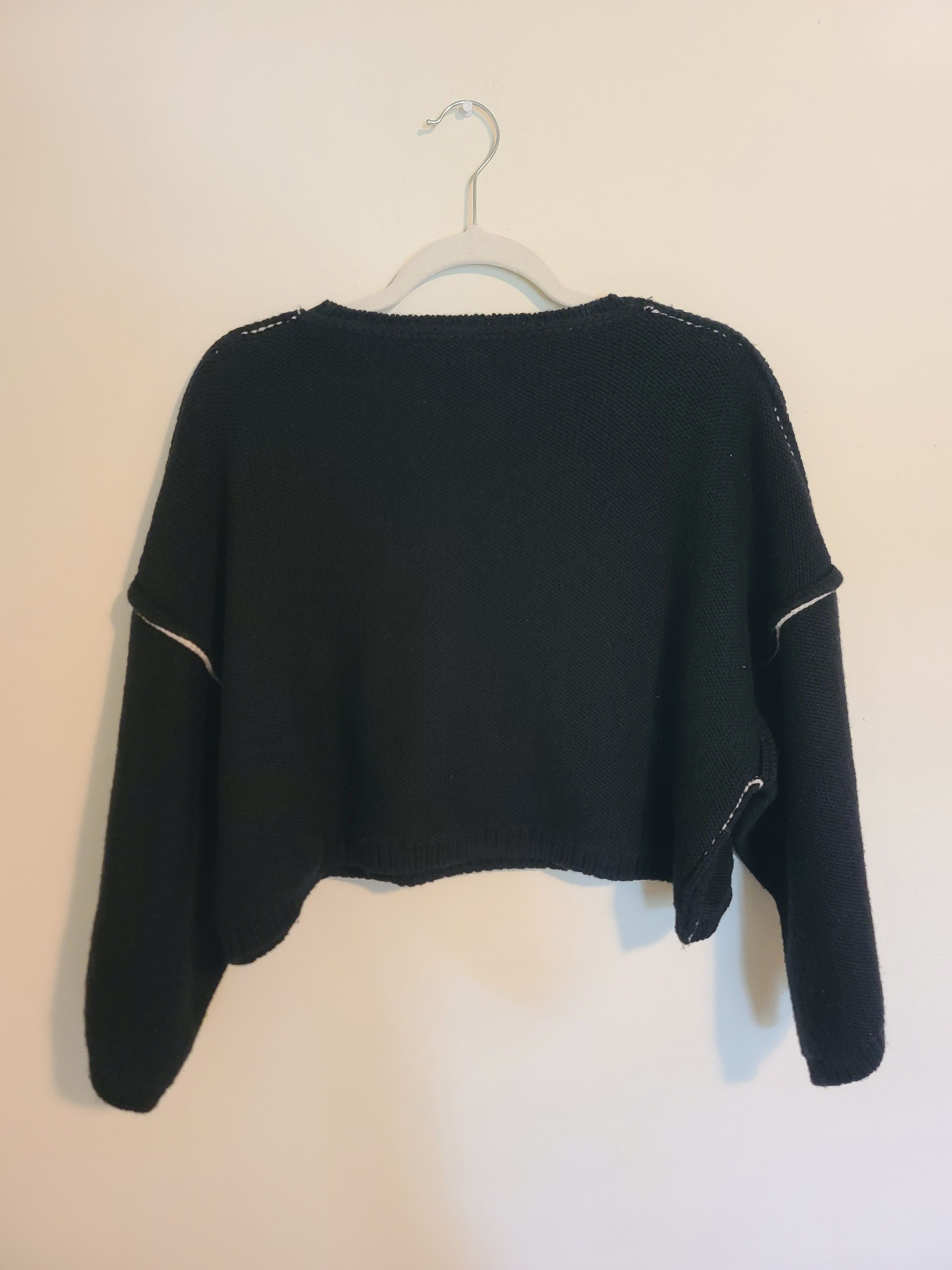 Raf Simons Teenage Dreams cropped sweater Size US M / EU 48-50 / 2 - 2 Thumbnail