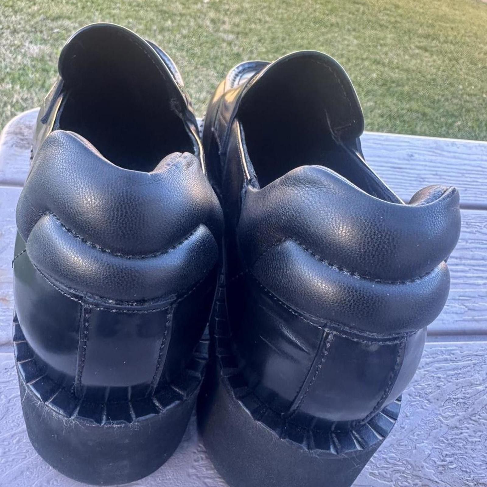 Aquatalia Black leather loafers with a retro vibe #90s #preppy Size US 9.5 / IT 39.5 - 3 Thumbnail