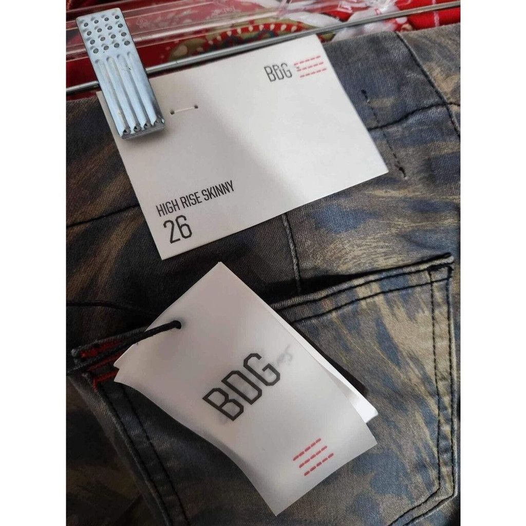 Bdg Urban Outfitters BDG Ankle-Zip Skinny Print Size 26. B20 Size 26" / US 2 / IT 38 - 7 Thumbnail