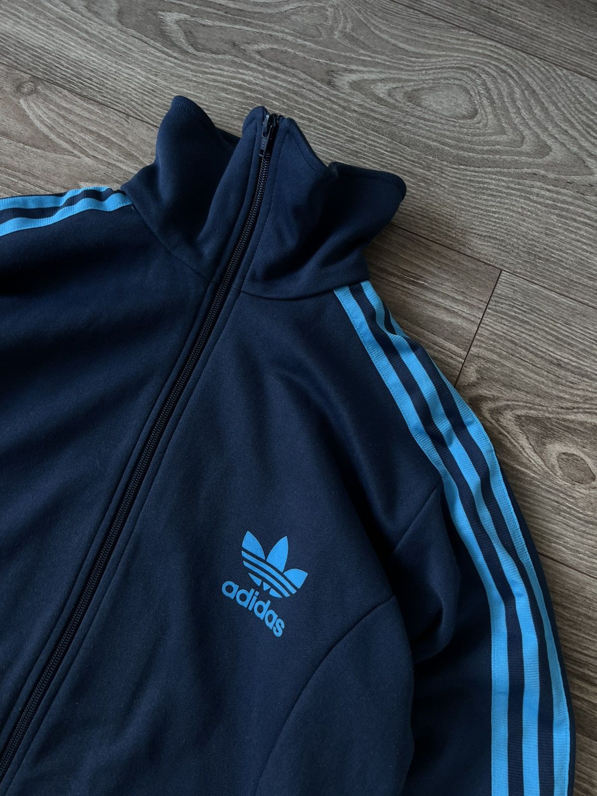 Adidas Vintage Adidas 2004 Football Blockcore Olympic Zip Jacket Size US L / EU 52-54 / 3 - 11 Thumbnail