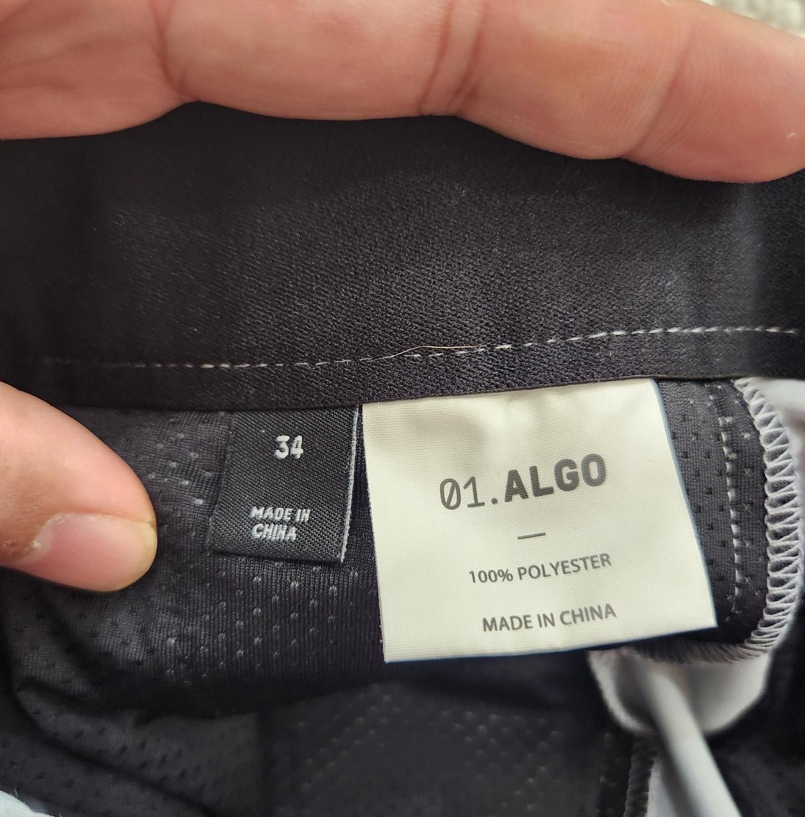 Other 01.ALGO Performance Pants Men 34x28 Light Gray Stretch Golf Size US 34 / EU 50 - 7 Thumbnail