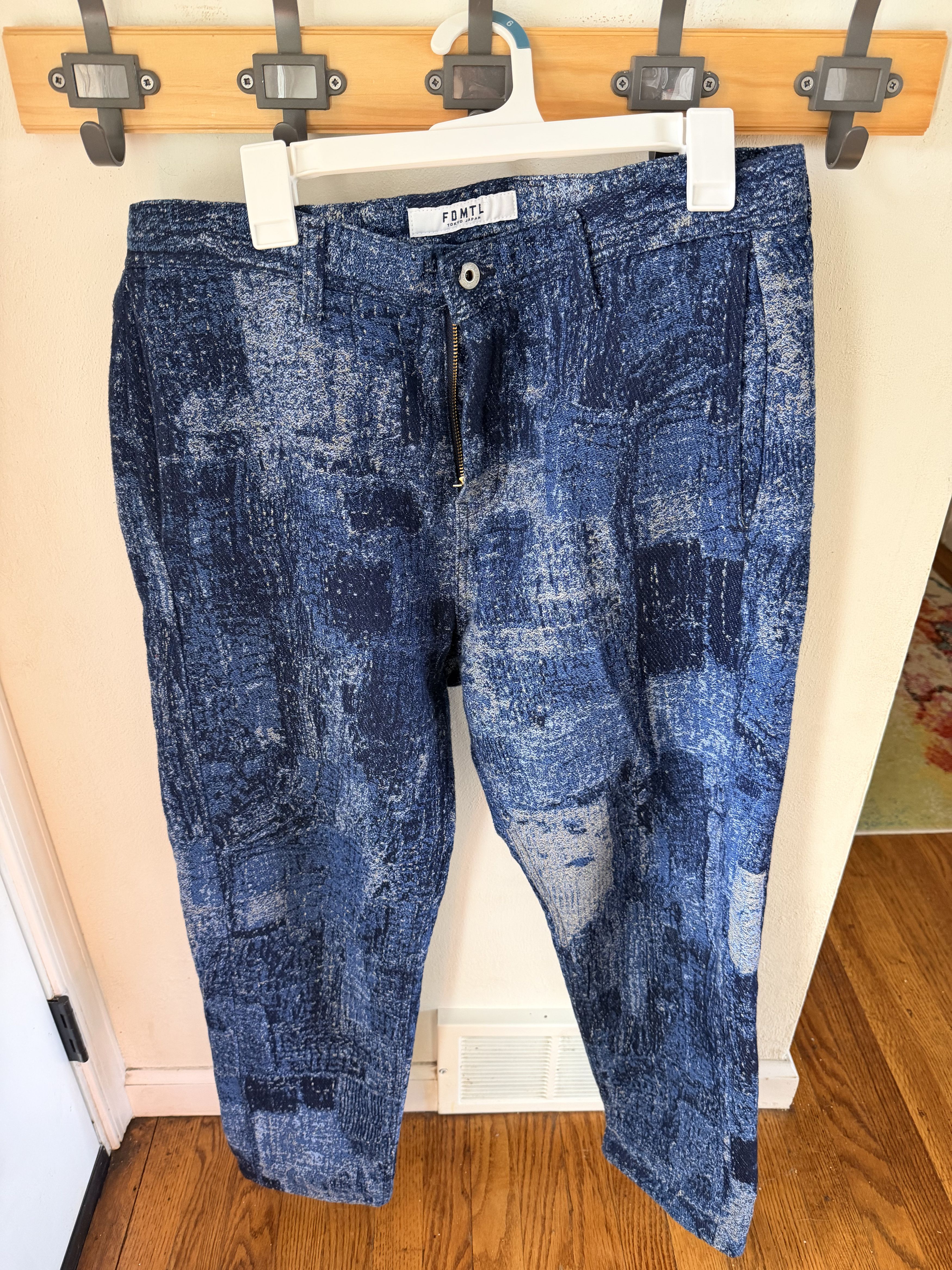 FDMTL Jacquard Boro Pants Size US 35 - 1 Thumbnail