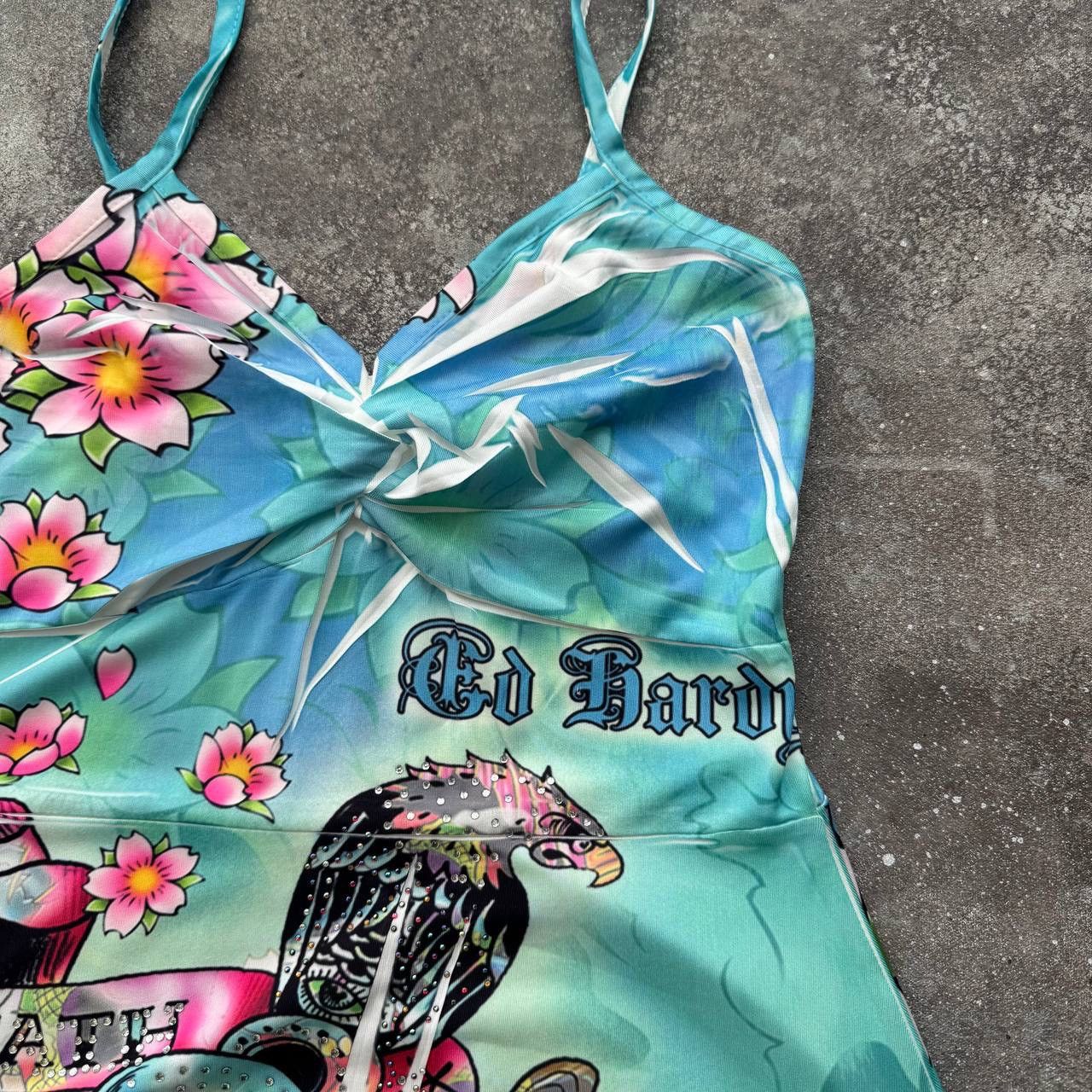 Ed Hardy Ed Hardy by Christian Audigier Y2K Era Dress Size M / US 6-8 / IT 42-44 - 4 Thumbnail