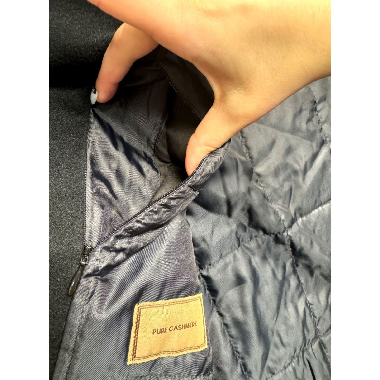 ERES VINTAGE? MEN’S ERES FOR NORDSTROM JACKET Cashmere Overcoat 48 Black Mens 48 Winter Size US M / EU 48-50 / 2 - 5 Thumbnail