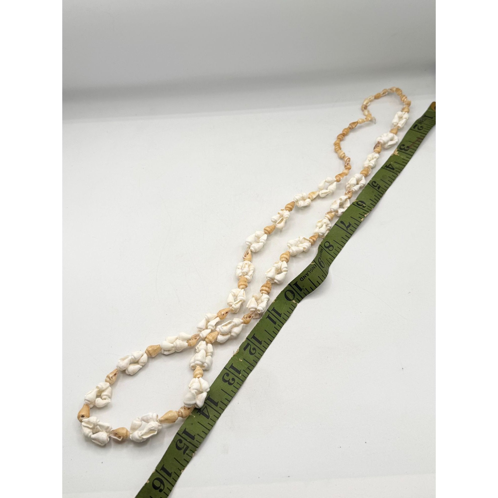 Vintage Vintage sea shell seashell beaded necklace Size ONE SIZE - 4 Thumbnail