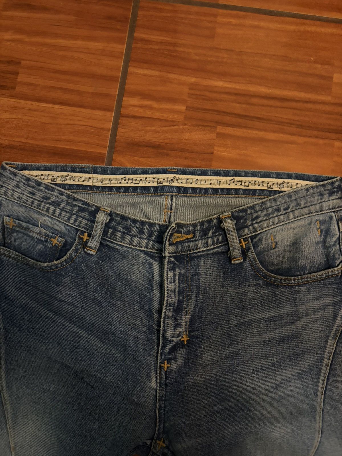 Number (N)ine Number (N)ine x STUDIOUS jeans Size US 26 / EU 42 - 4 Thumbnail
