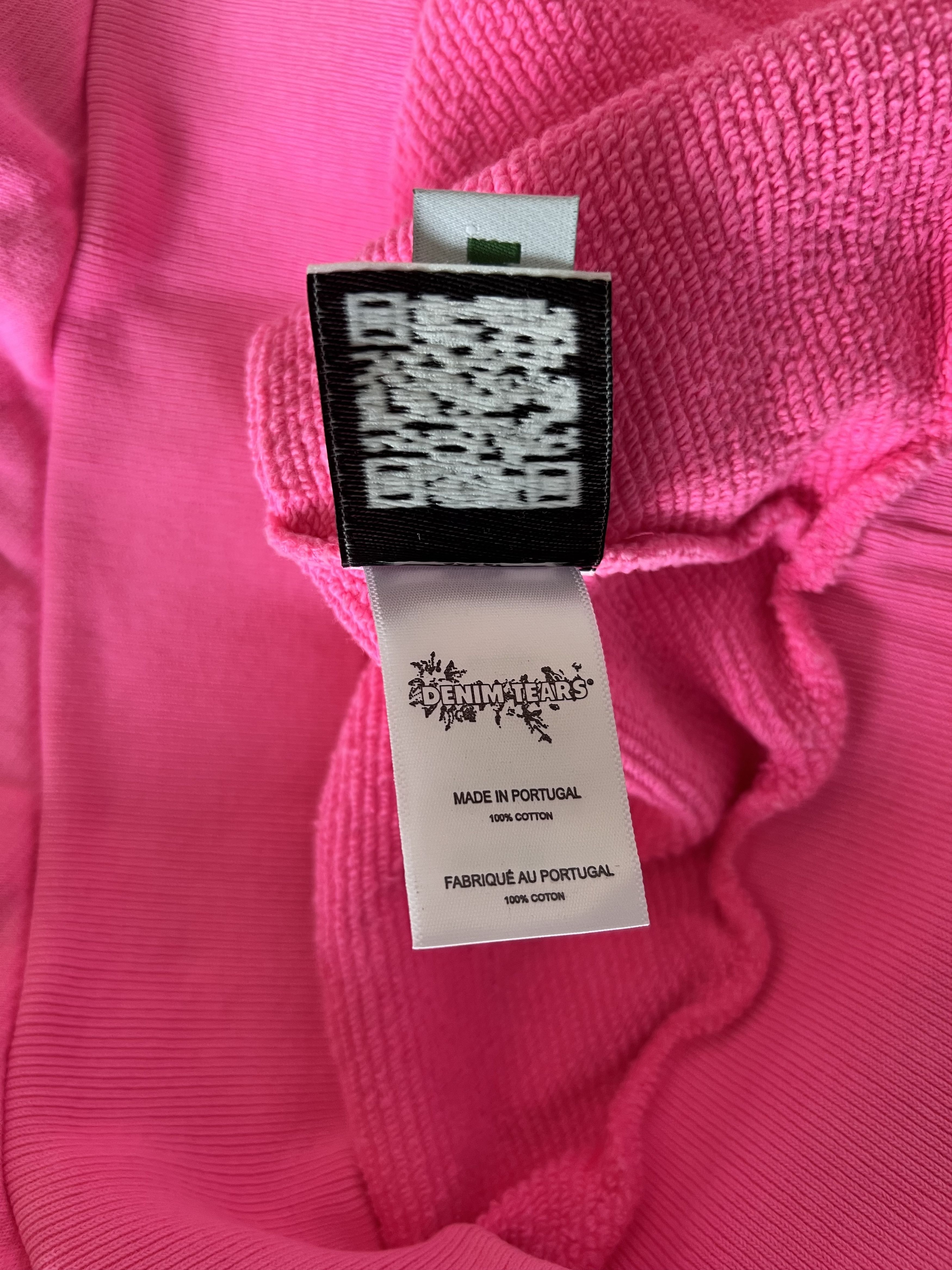 DENIM TEARS Denim Tears Mono Wreath Hoodie in Pink Size US M / EU 48-50 / 2 - 10 Thumbnail