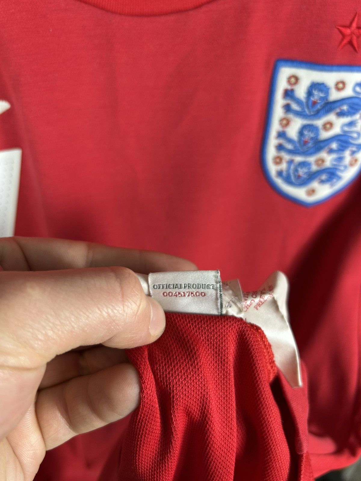 Umbro England Beckham Soccer Jersey 2010 Umbro Away Shirt Size 40 Size US M / EU 48-50 / 2 - 19 Thumbnail