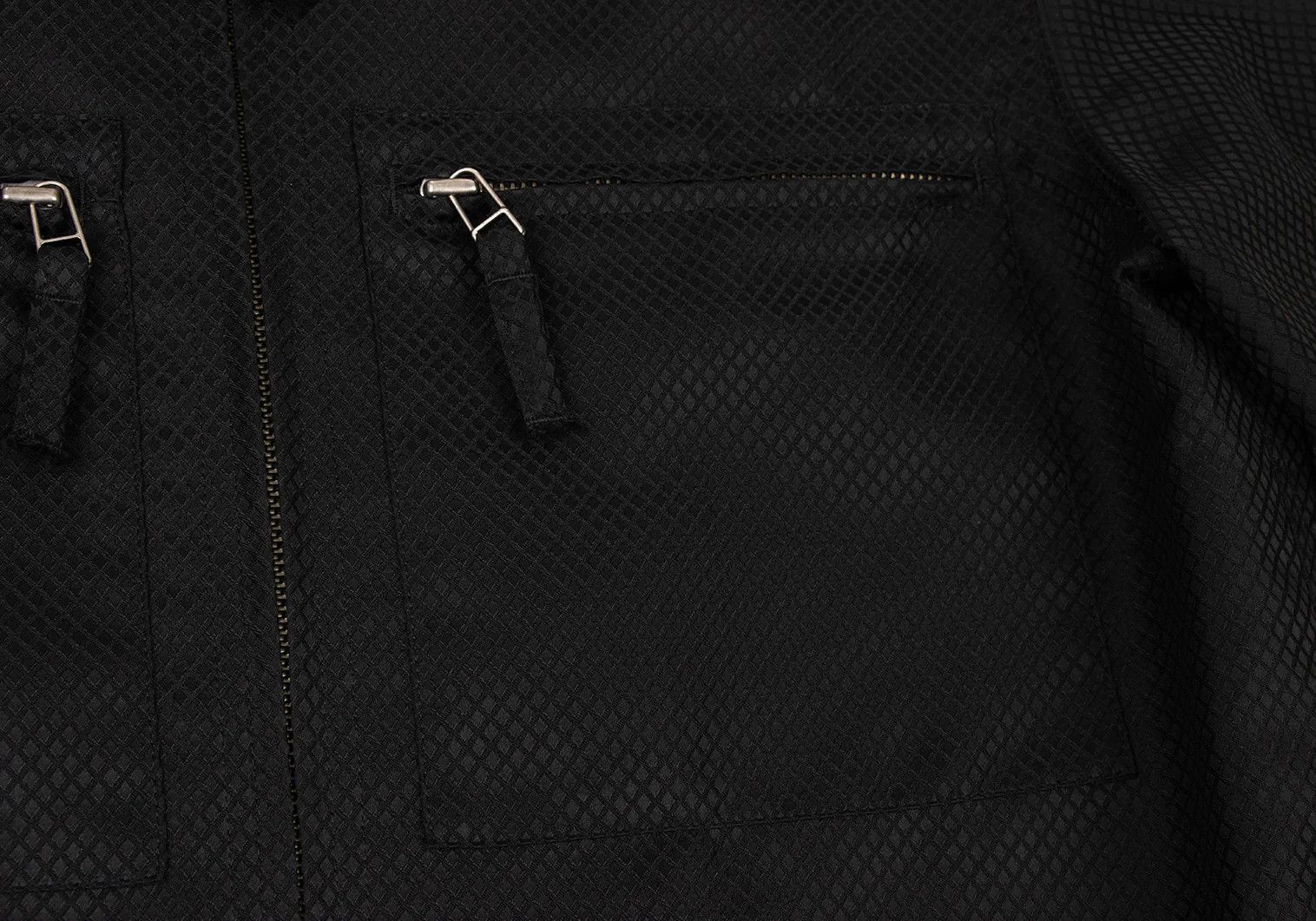 Jean Paul Gaultier Jacquard Zip Shirt Blouson in Black Size 48 Size US M / EU 48-50 / 2 - 6 Thumbnail
