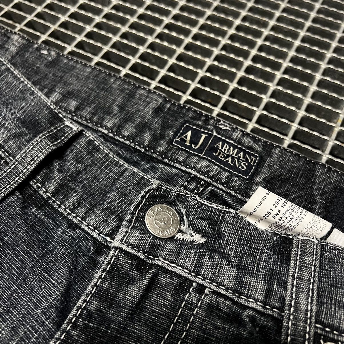 Armani Vintage Denim Jeans Armani Jeans Japan Stayle Big Logo Size US 36 / EU 52 - 9 Thumbnail