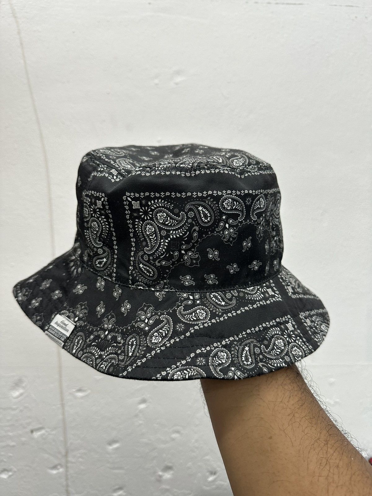 Japanese Brand Miharayasuhiro Paisley Bucket Hat Size ONE SIZE - 2 Thumbnail