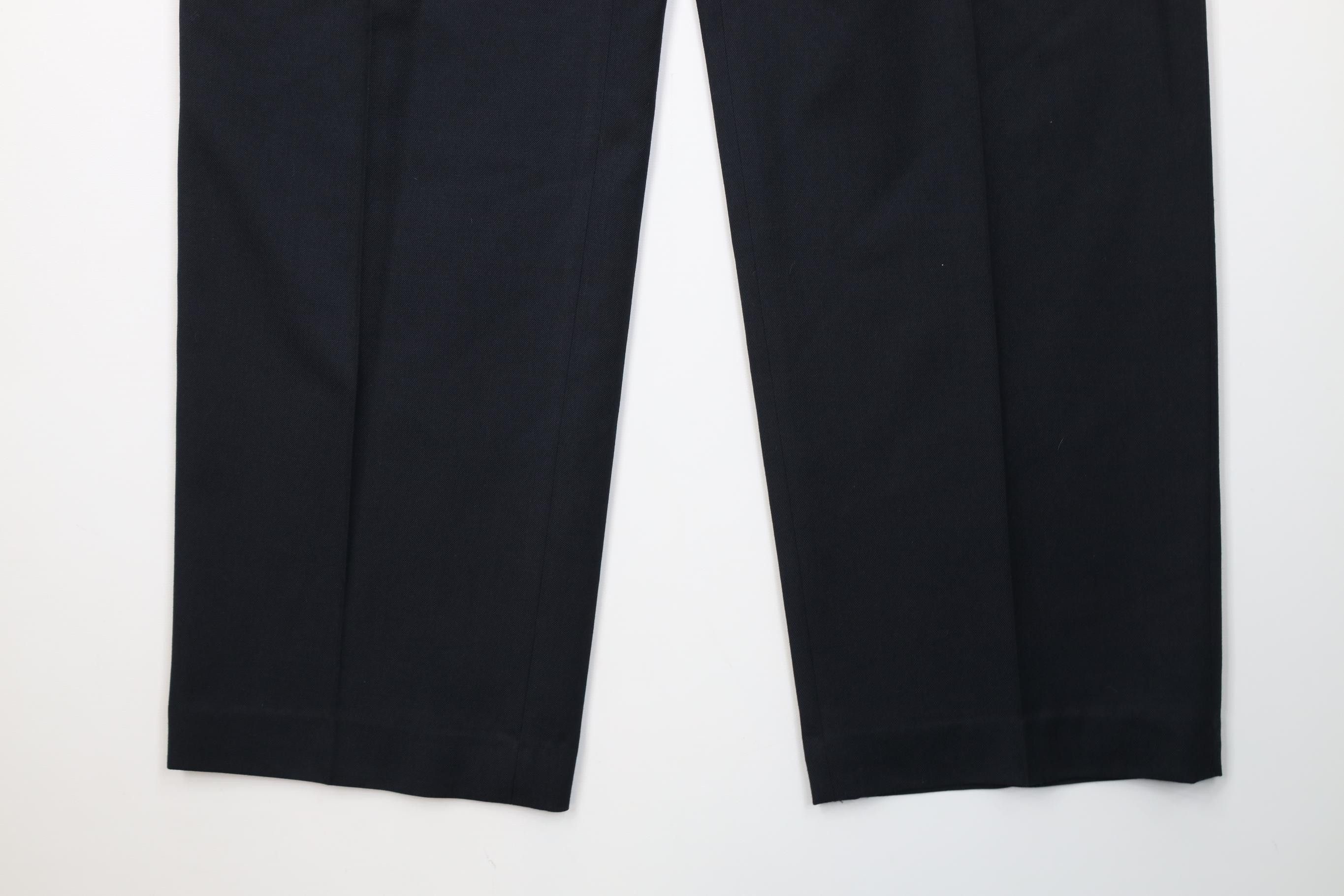 Vintage Vintage 90s Streetwear Knit Flared Wide Leg Chino Pants Size US 34 / EU 50 - 4 Thumbnail