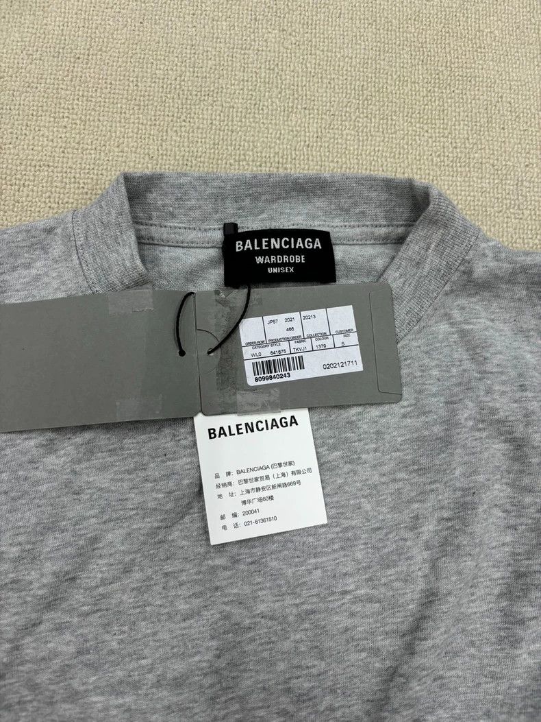 Balenciaga Balenciaga Embroidered cola short sleeves 2504-Nextarrow Size US S / EU 44-46 / 1 - 3 Thumbnail