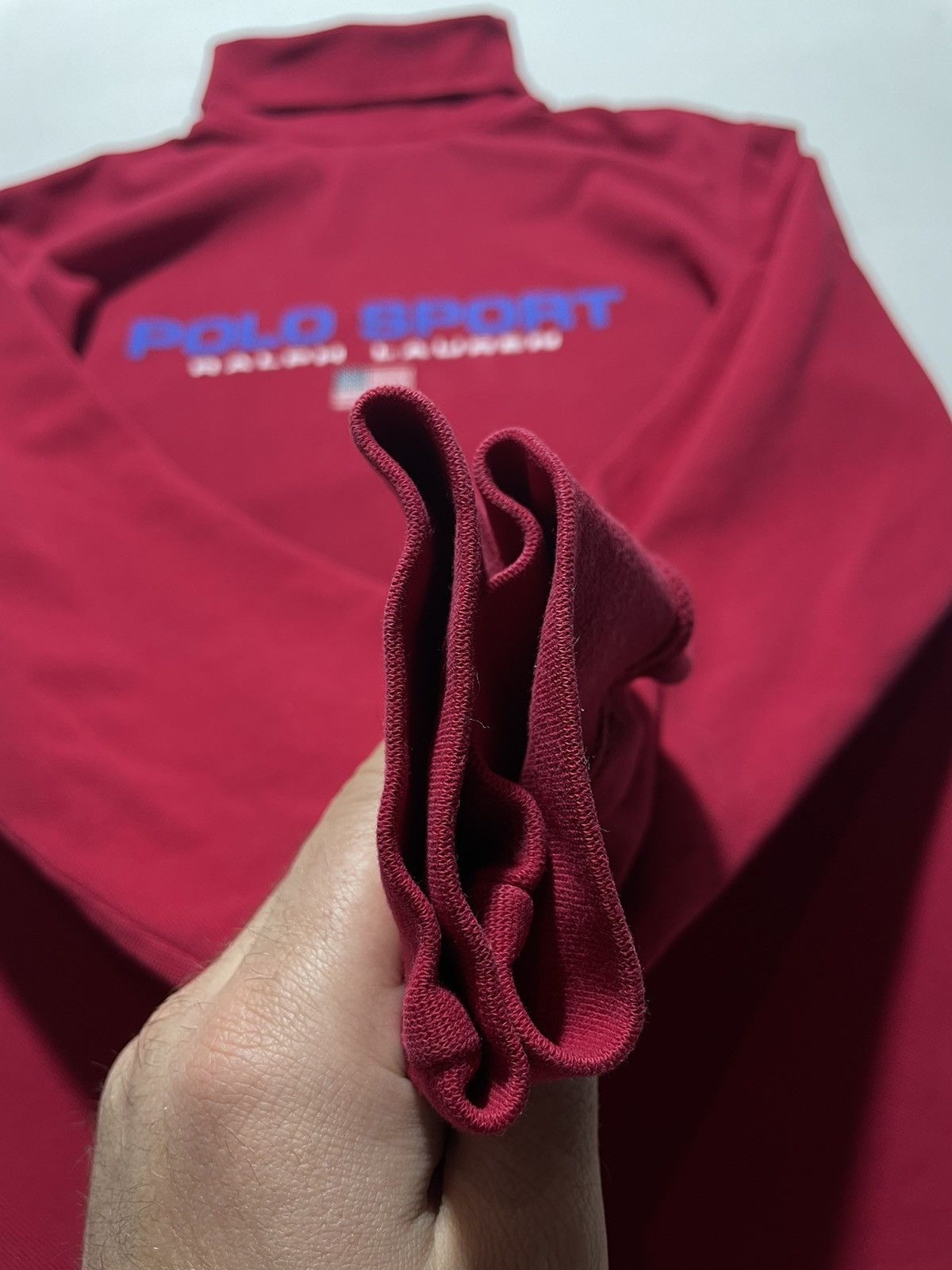 Polo Ralph Lauren Vintag Ralph Lauren Polo Sport Big Logo Turtleneck Size US L / EU 52-54 / 3 - 6 Thumbnail