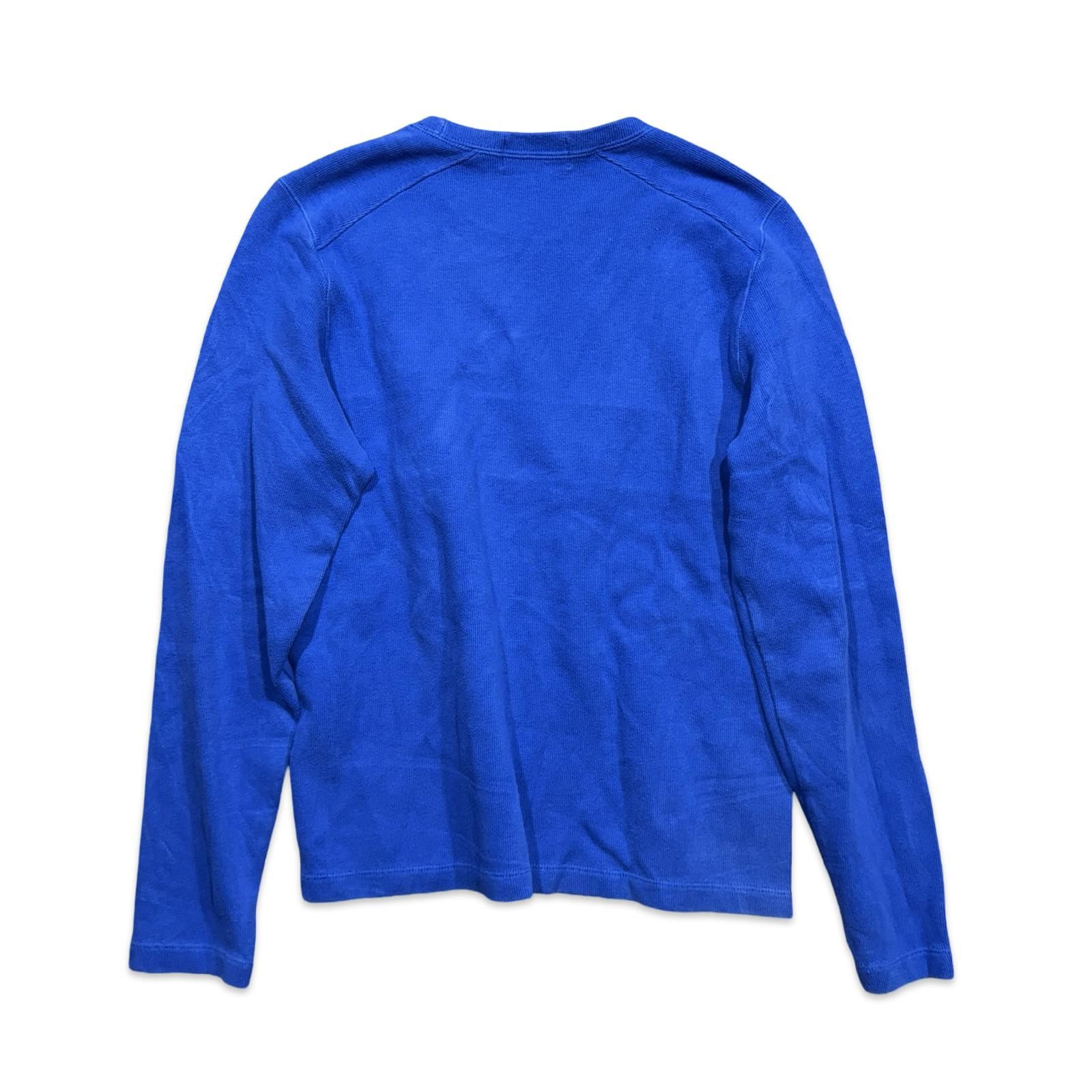 Polo Ralph Lauren Polo Ralph Lauren Long Sleeve Blue Stripe Crewneck Size US M / EU 48-50 / 2 - 2 Thumbnail