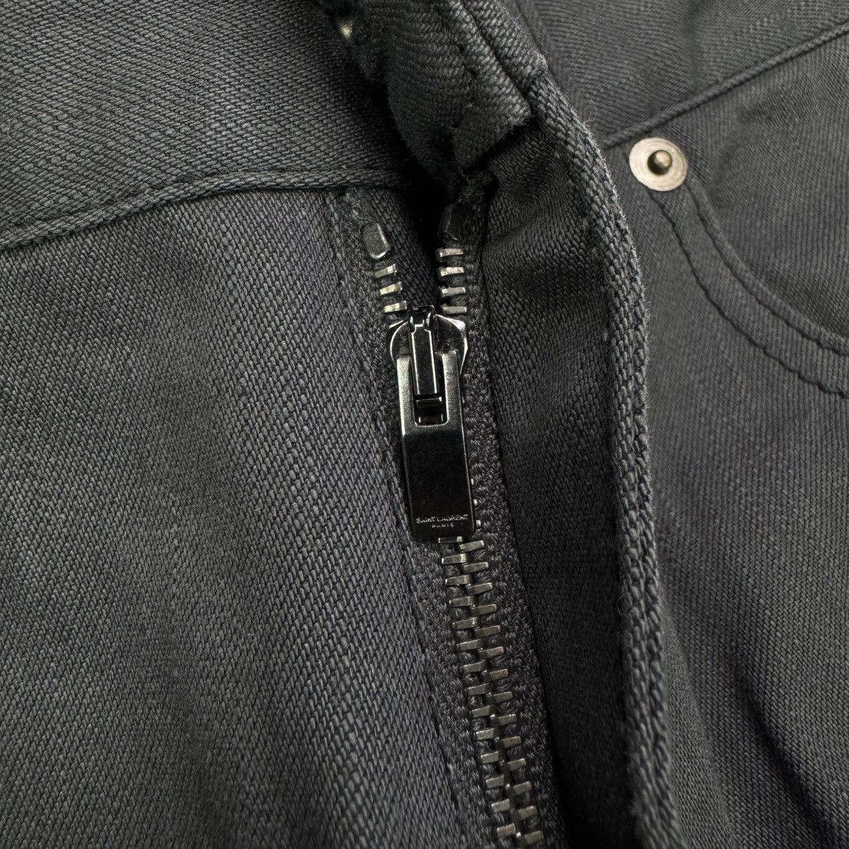 Saint Laurent Paris SAINT LAURENT PARIS SS13 GRAY D02 DENIM Size US 30 / EU 46 - 4 Thumbnail