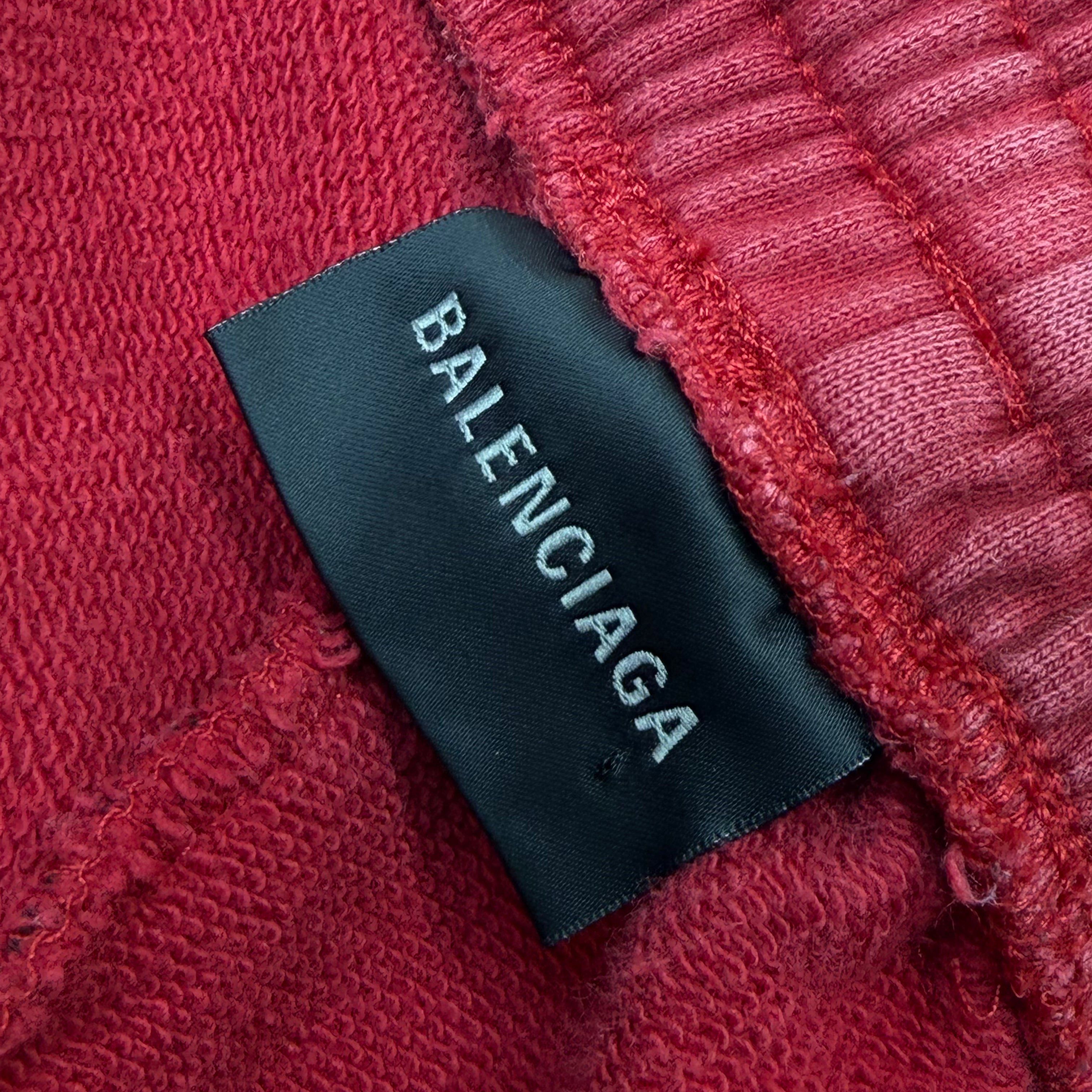Balenciaga Balenciaga Skater Baggy Red Sweatpants XS (M) Size US 26 / EU 42 - 6 Thumbnail