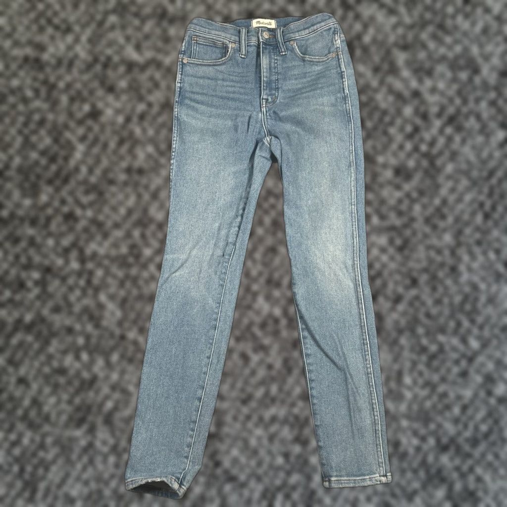 Madewell Madewell Jeans Women’s 27 10" High Rise Skinny Blue Light Wash Size 27" / US 4 / IT 40 - 1 Thumbnail