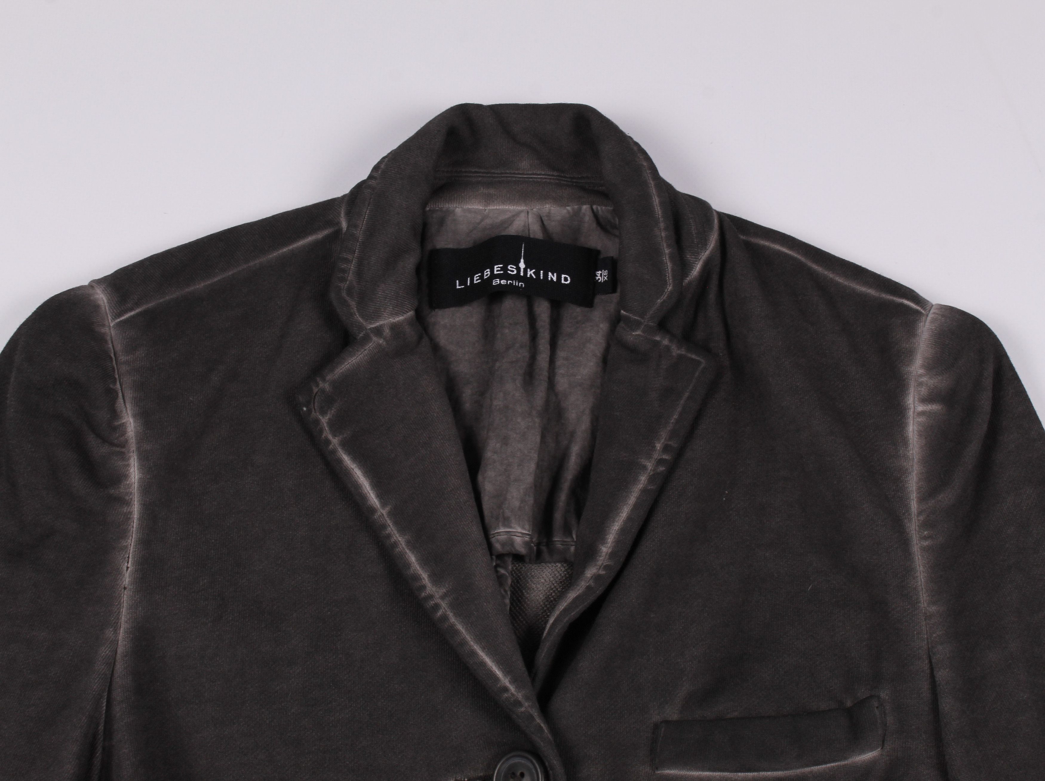 LIEBESKIND BERLIN Liebeskind Berlin Avant Garde Garment Dyed Blazer Size XS / US 0-2 / IT 36-38 - 2 Thumbnail