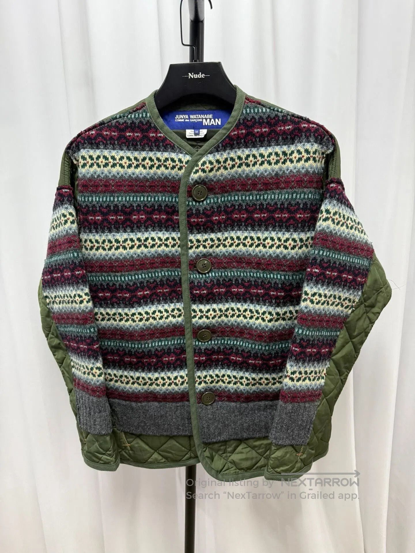 Junya Watanabe junya watanabe striped cotton jacket. Size US M / EU 48-50 / 2 - 1 Thumbnail