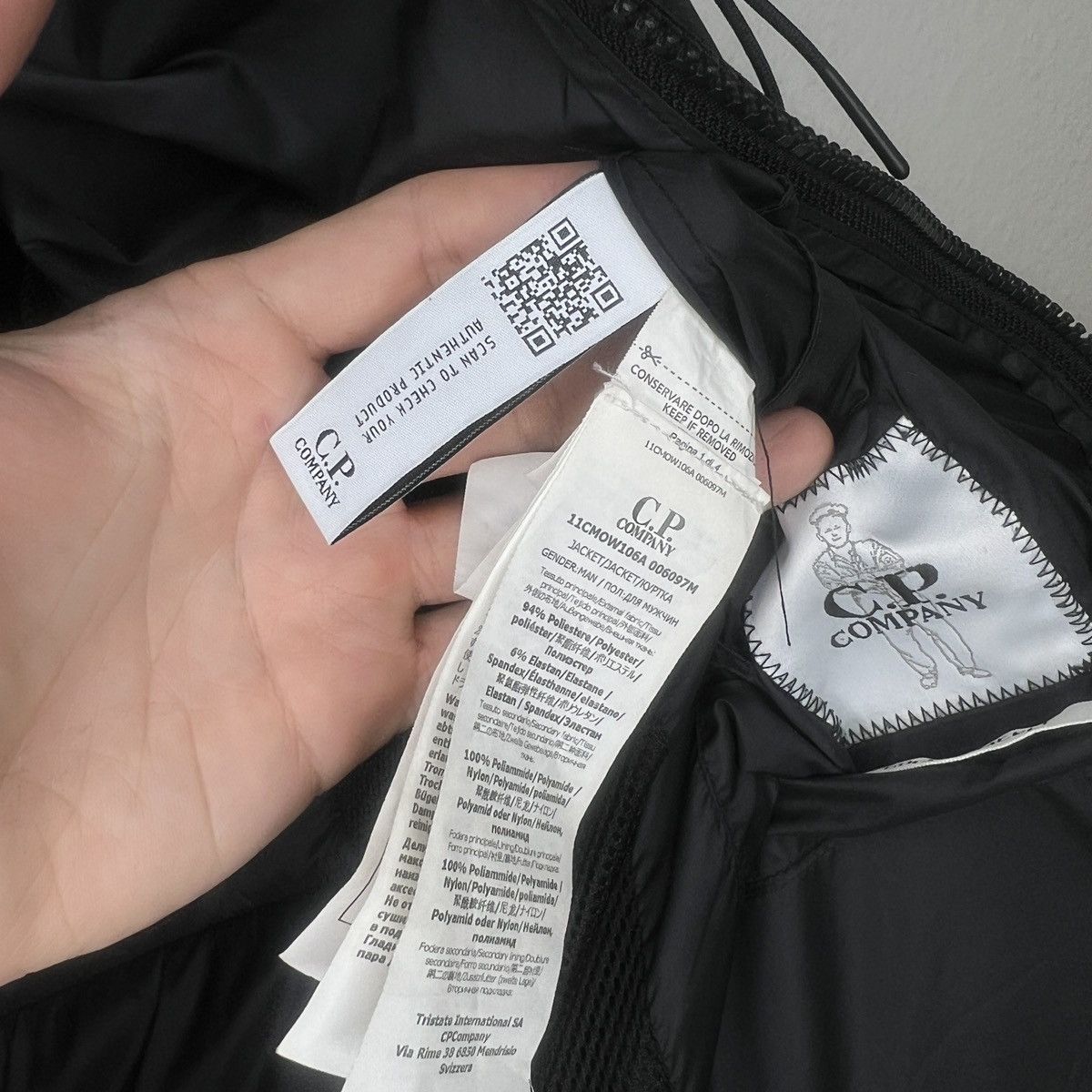 C.P. Company CP company light puffer goggle nylon waterproof jacket rare Size US M / EU 48-50 / 2 - 9 Thumbnail