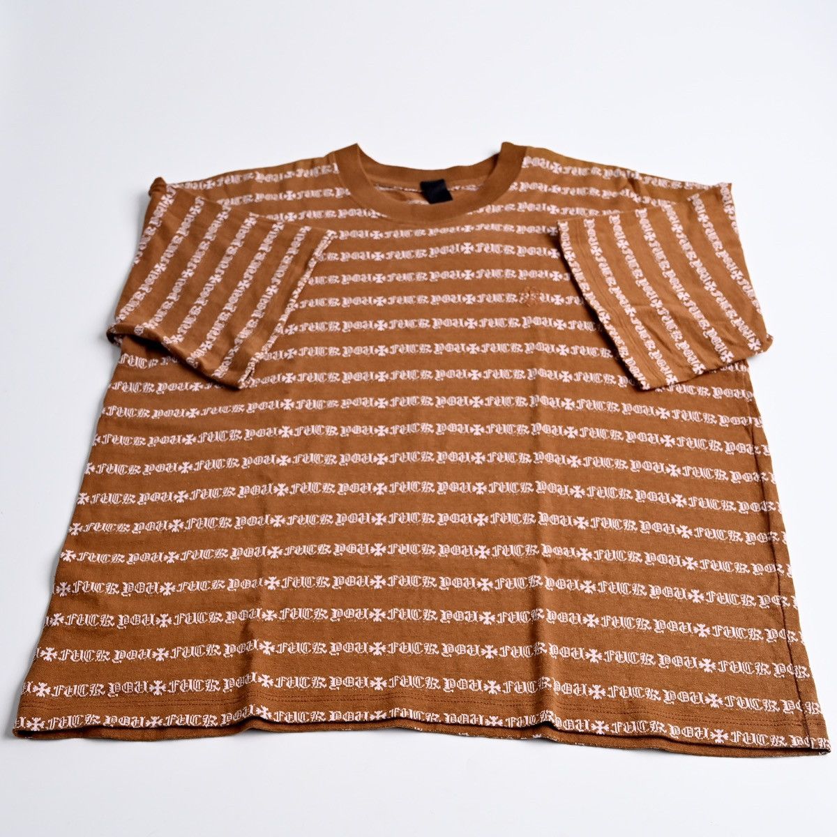 Chrome Hearts Chrome Hearts Matty Boy Y Not PPO Striped Shirt