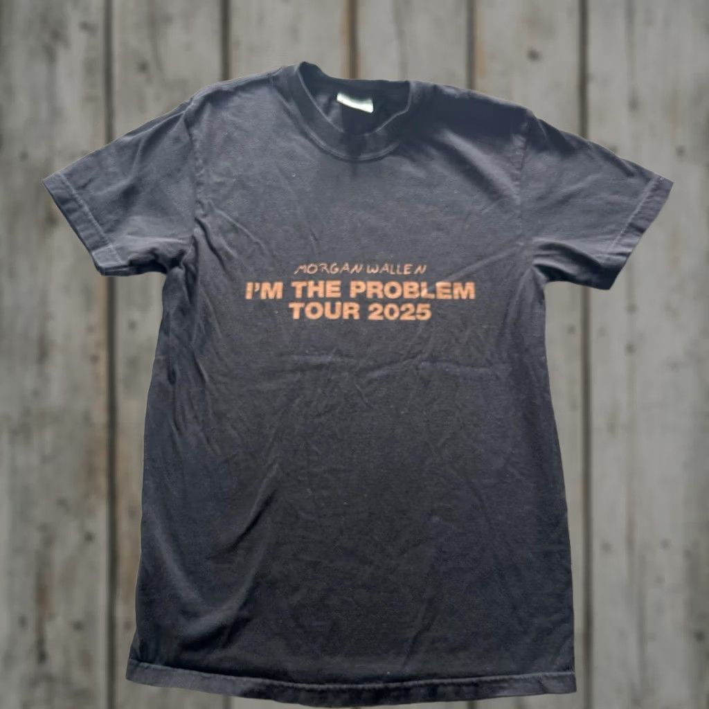 Comfort Colors Morgan Wallen I'M The Problem Tour 2025 Comfort Colors Shirt Mens S Black Size US S / EU 44-46 / 1 - 1 Thumbnail