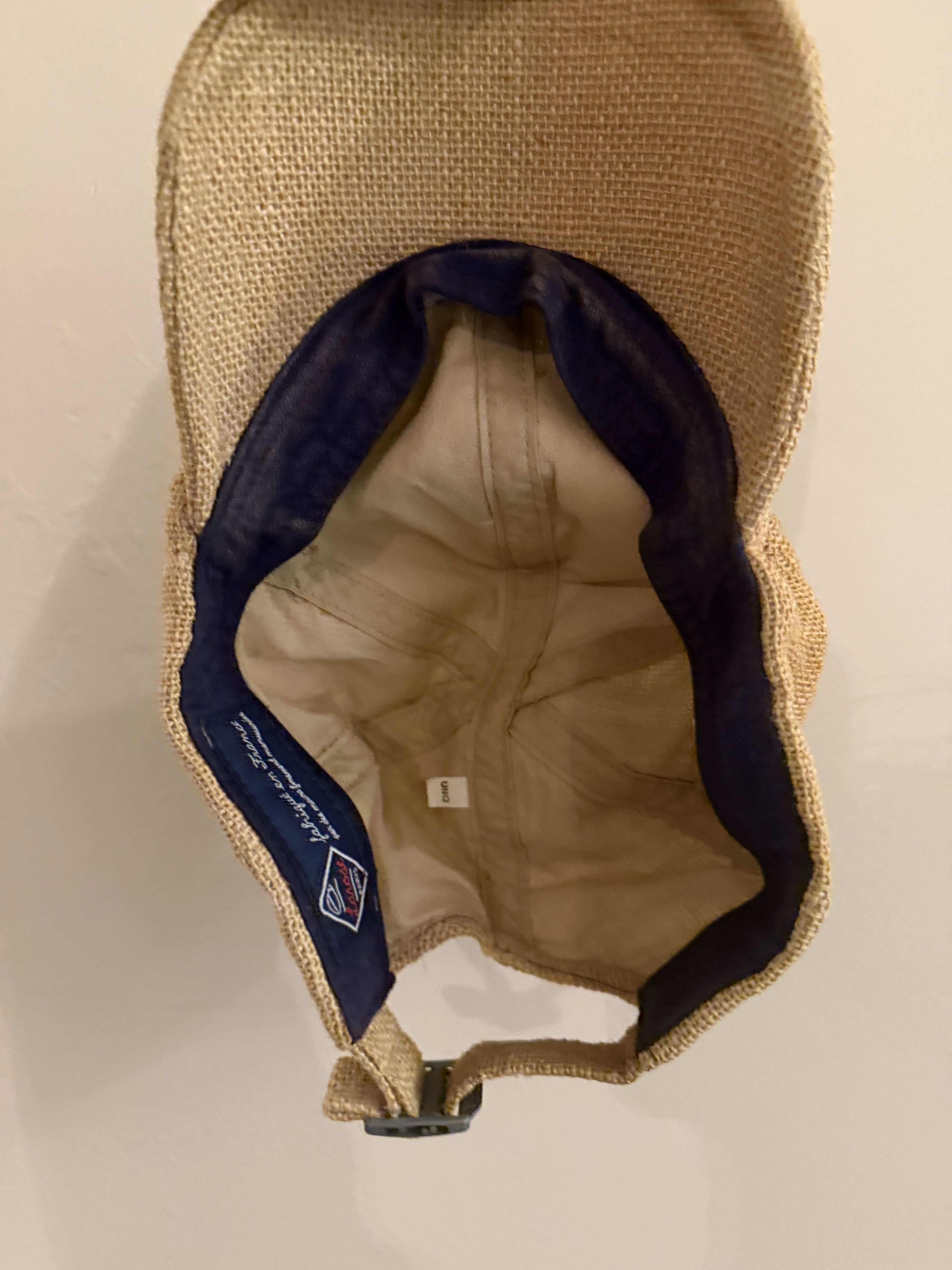 Larose Paris Larose Paris Tan Burlap baseball cap Size ONE SIZE - 2 Thumbnail