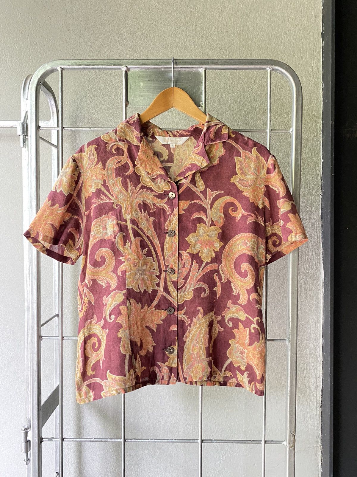 Burberry Burberry vintage floral print blouse Size M / US 6-8 / IT 42-44 - 6 Thumbnail
