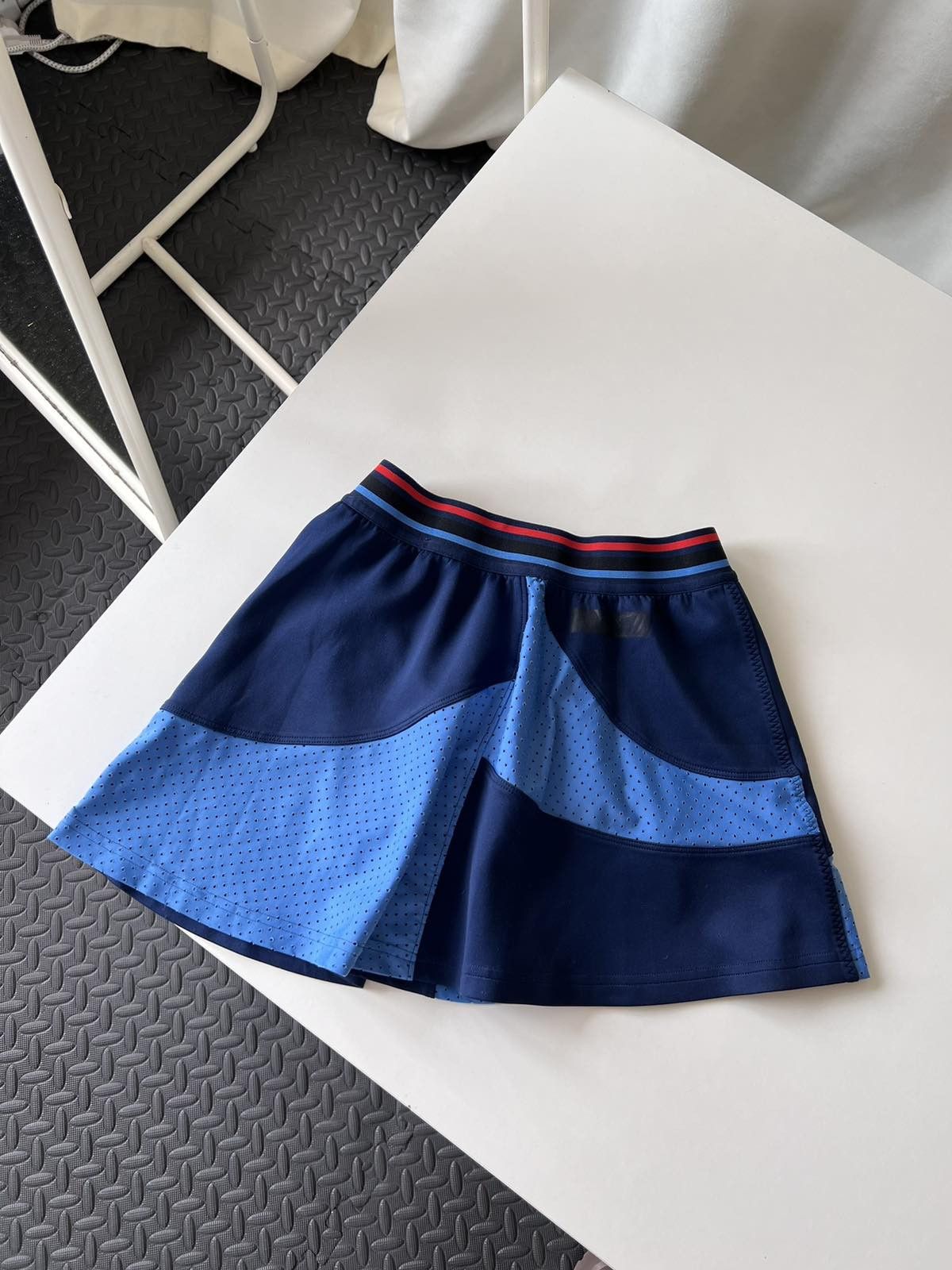 Stella McCartney Stella McCartney Blue Adidas Skirt Sz S Size 28" / US 6 / IT 42 - 1 Thumbnail