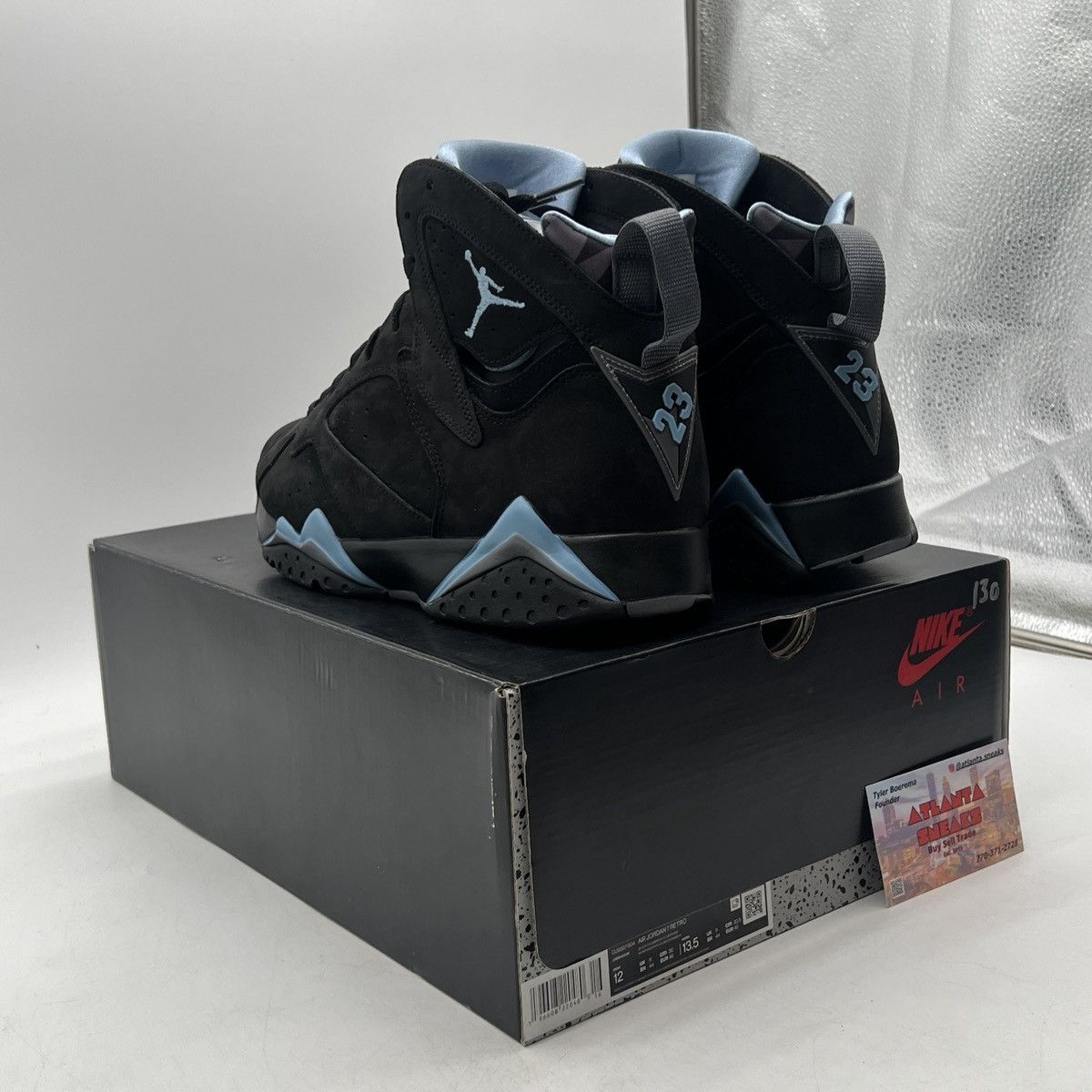 Jordan Brand Air Jordan 7 chambray Size US 12 / EU 45 - 4 Thumbnail