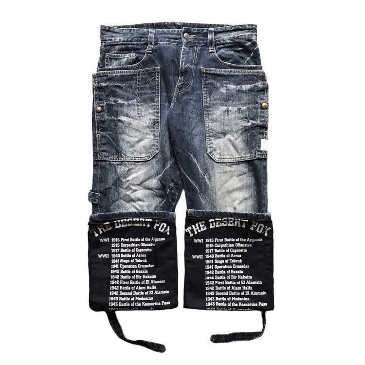 PPFM PPFM The Desert Fox Ifsixwasnine Bondage Denim Size US 31 - 3 Thumbnail